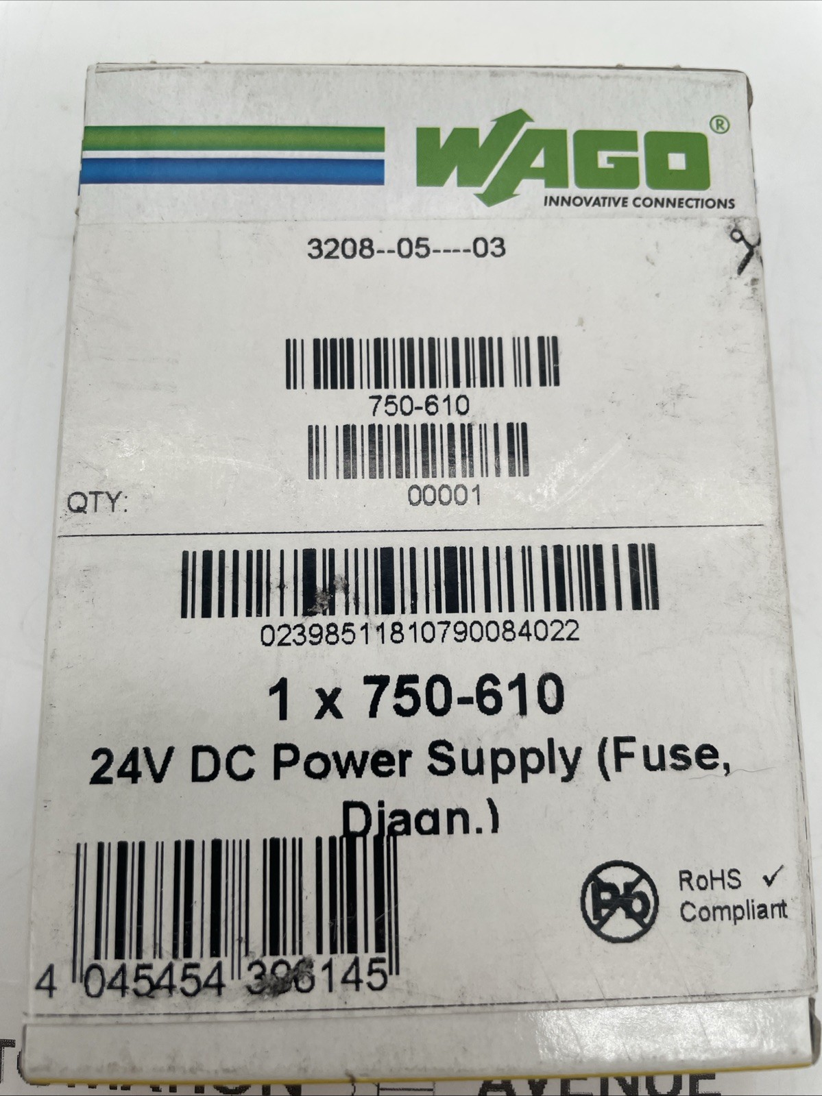 WAGO 750-610 Potentialeinspeisung – DC 24 V, Sicherungshalter, Diagnose - Bild 3