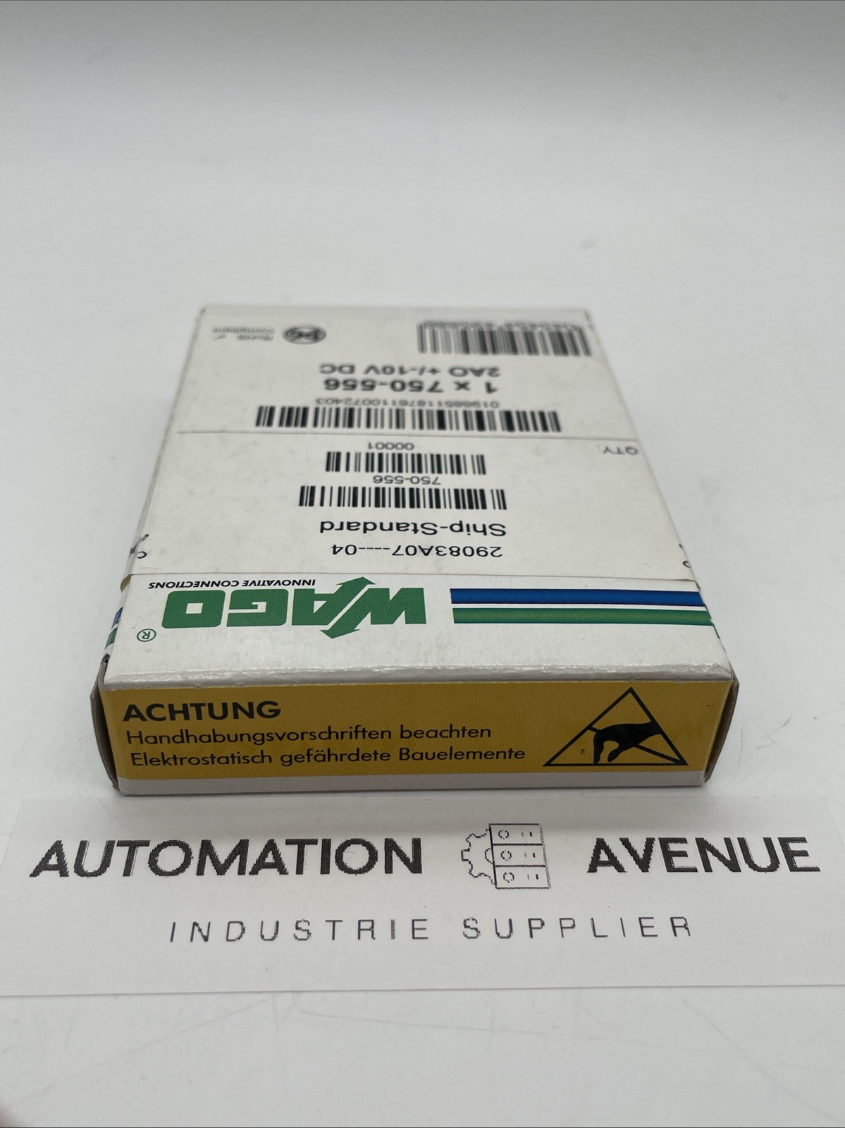 WAGO 750-556 2‑Kanal Analog‑Ausgangsmodul ±10 VDC - Bild 4