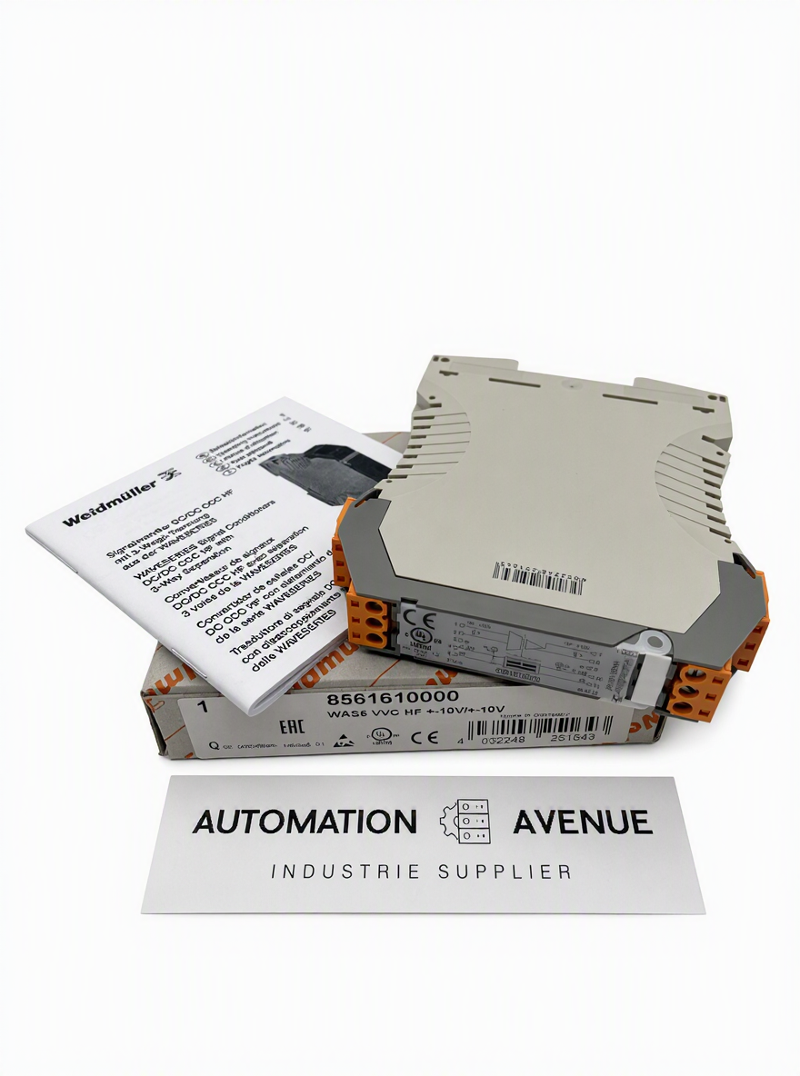 Weidmüller WAS5 VVC HF Signalwandler ±10 V/±10 V, 24 V DC – 8561610000
