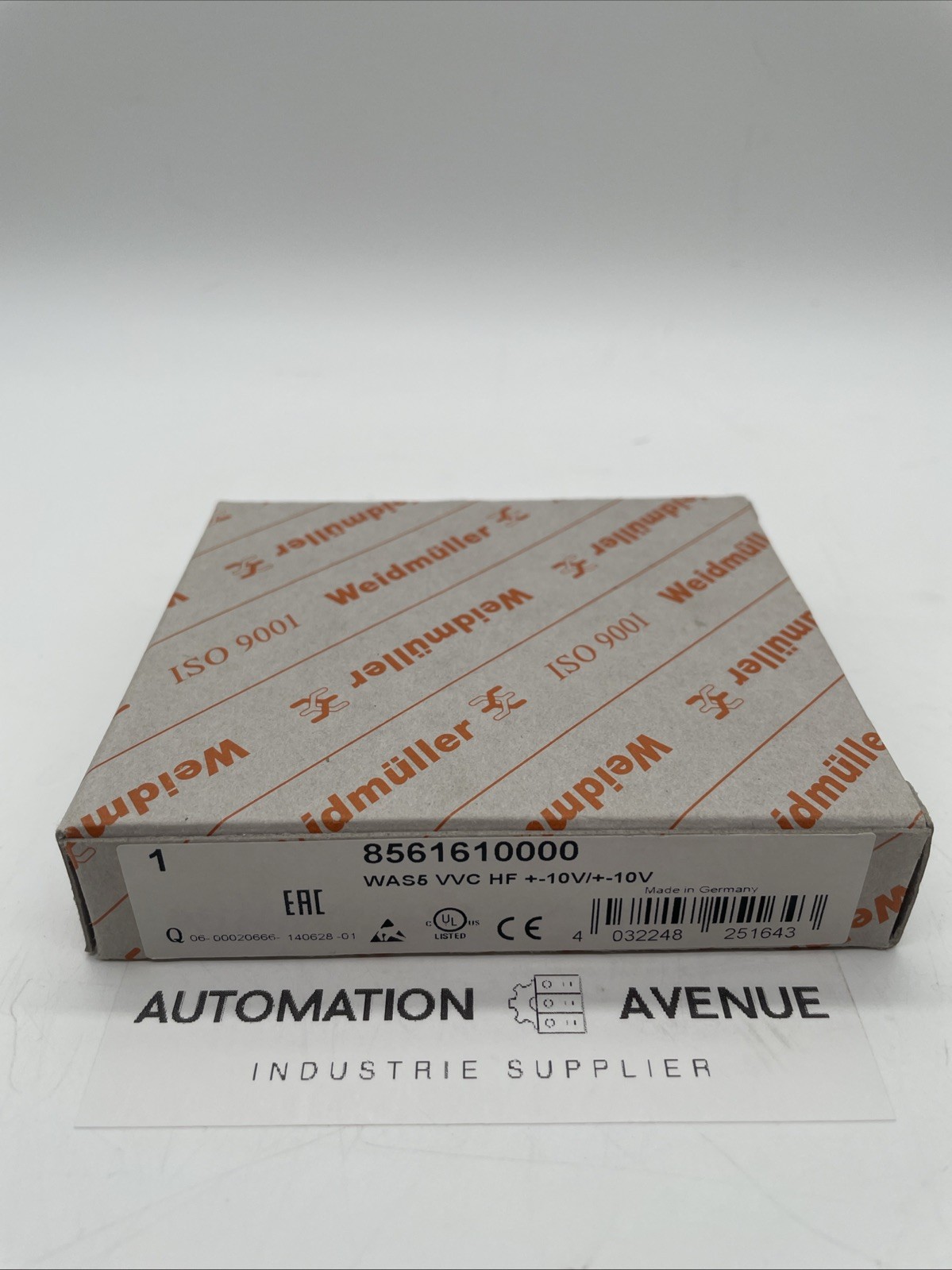 Weidmüller WAS5 VVC HF Signalwandler ±10 V/±10 V, 24 V DC – 8561610000 - Bild 2