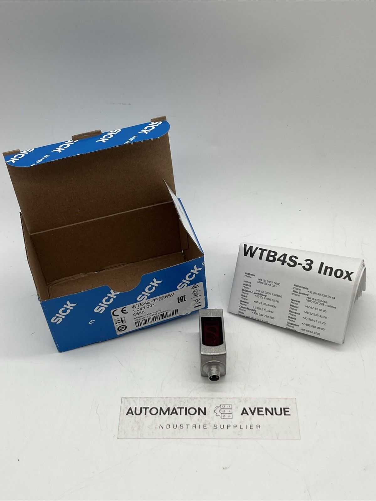 SICK WTB4S-3P2265V Reflexions‑Lichtschranke, PNP, M8, bis 500 mm – 1045091 - Bild 4