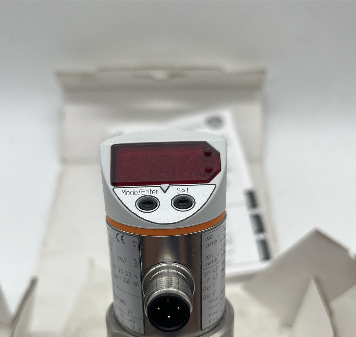 ifm SA3010 Strömungswächter mit Display, IP67 - Bild 5