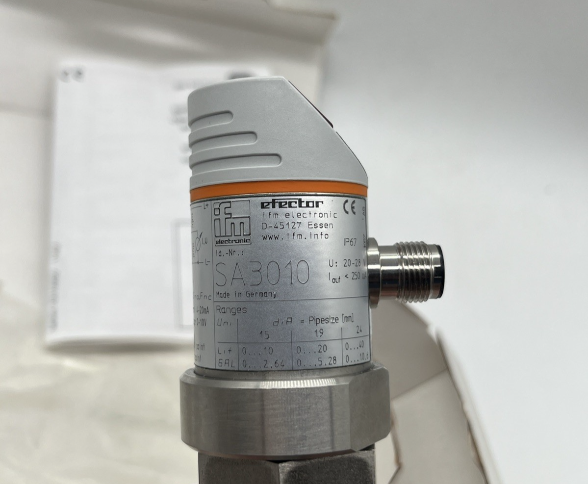 ifm SA3010 Strömungswächter mit Display, IP67 - Bild 6