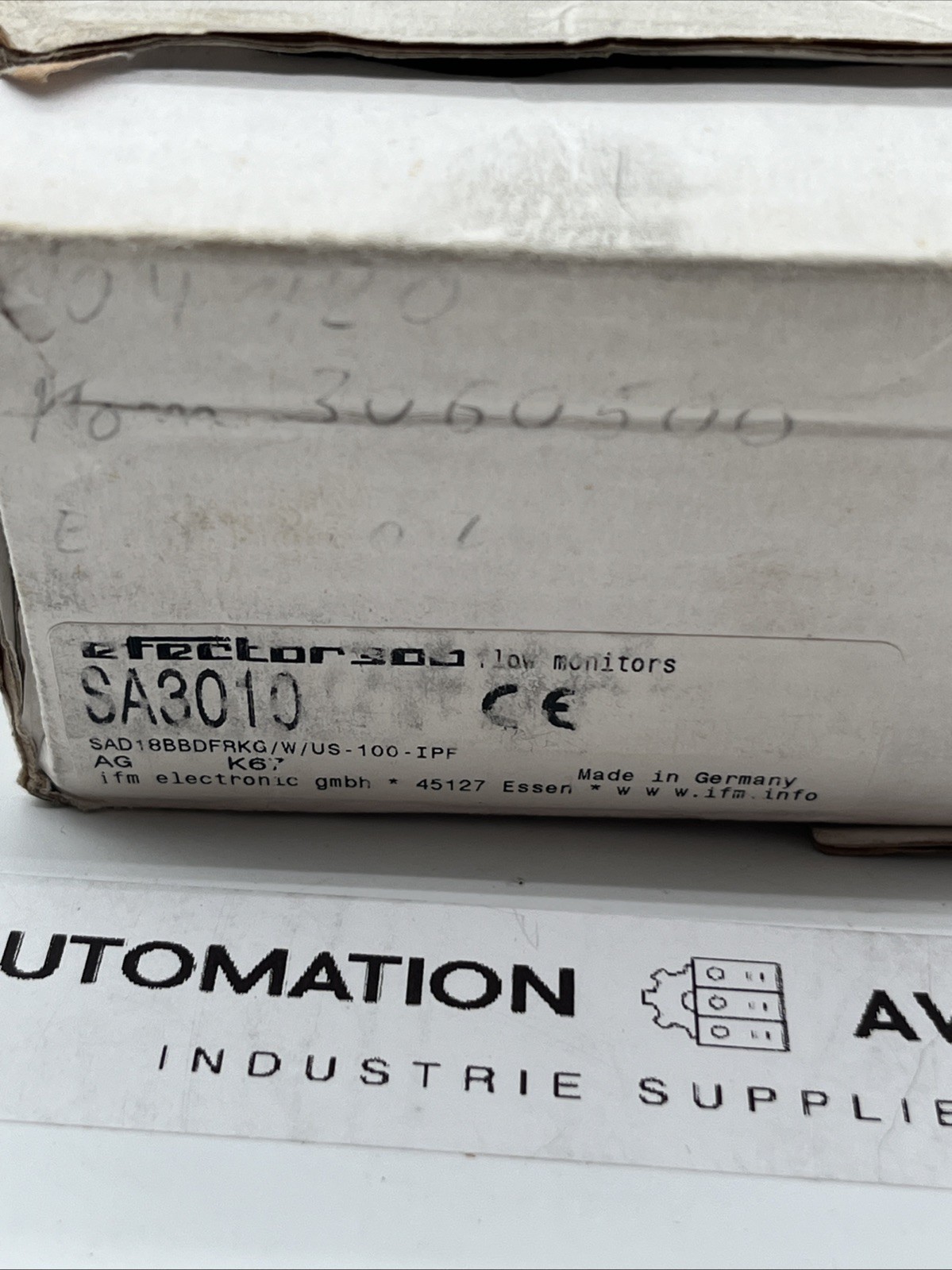 ifm SA3010 Strömungswächter mit Display, IP67 - Bild 3