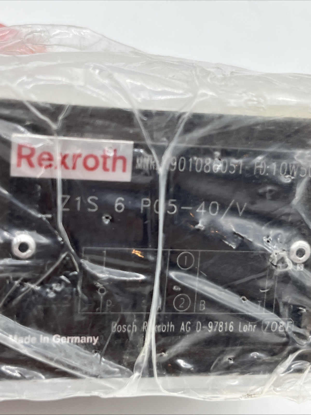 Rexroth Z1S 6 P05-4X/V Rückschlagventil, NG6, 0,5 bar, Kanal P - Bild 4