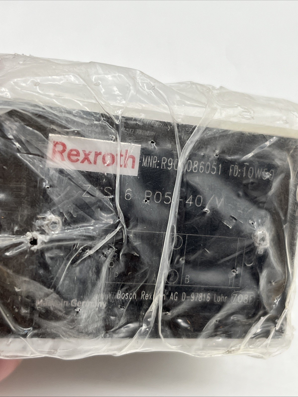 Rexroth Z1S 6 P05-4X/V Rückschlagventil, NG6, 0,5 bar, Kanal P - Bild 3