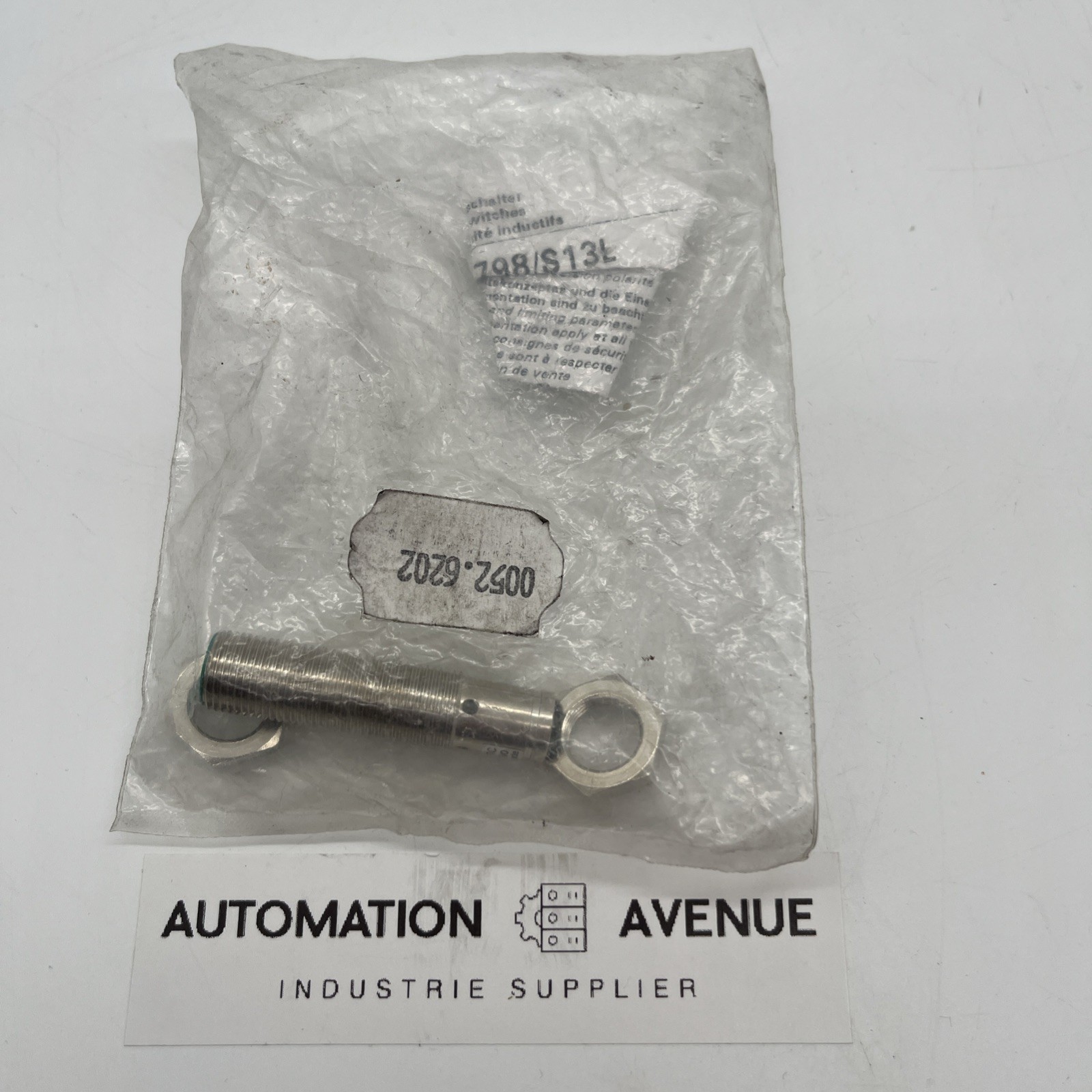 Baumer IFRM 12P1798/S13L Induktiver Sensor, M12, PNP NO, 4 mm, bündig