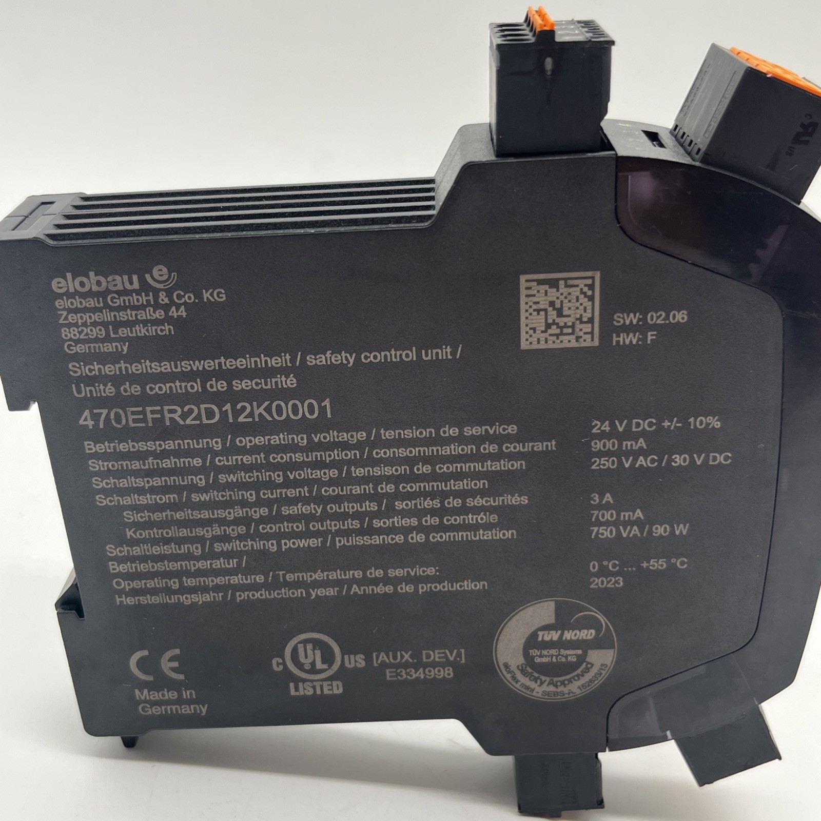 elobau eloFlex Mini 470EFR2D12K0001 Sicherheitsauswerteeinheit - Bild 6