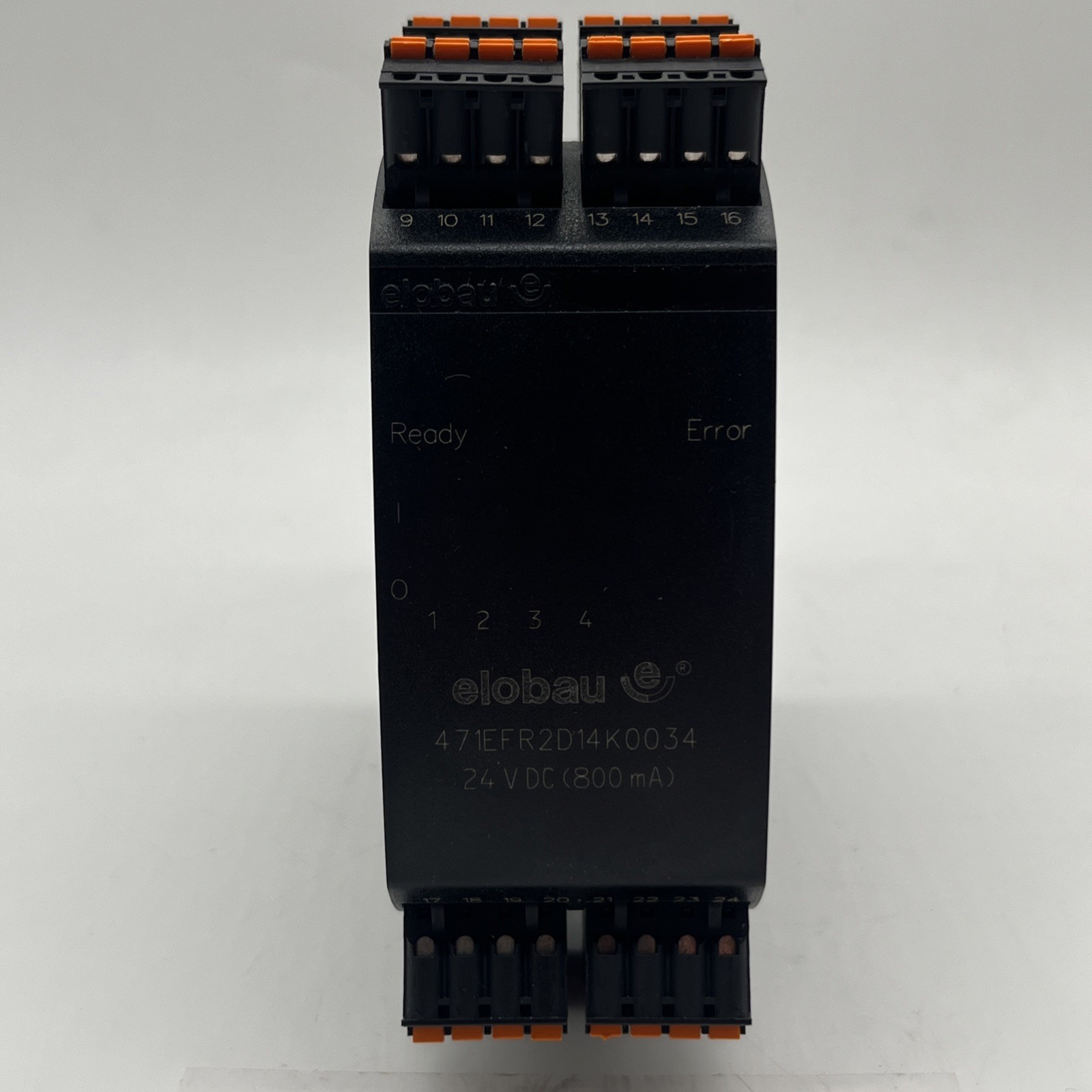 elobau 471EFR2D14K0034 eloFlex Sicherheitsauswerteeinheit, 24 V DC, 4 sichere Relaisausgänge, 4 Eingänge, 800 mA - Bild 6