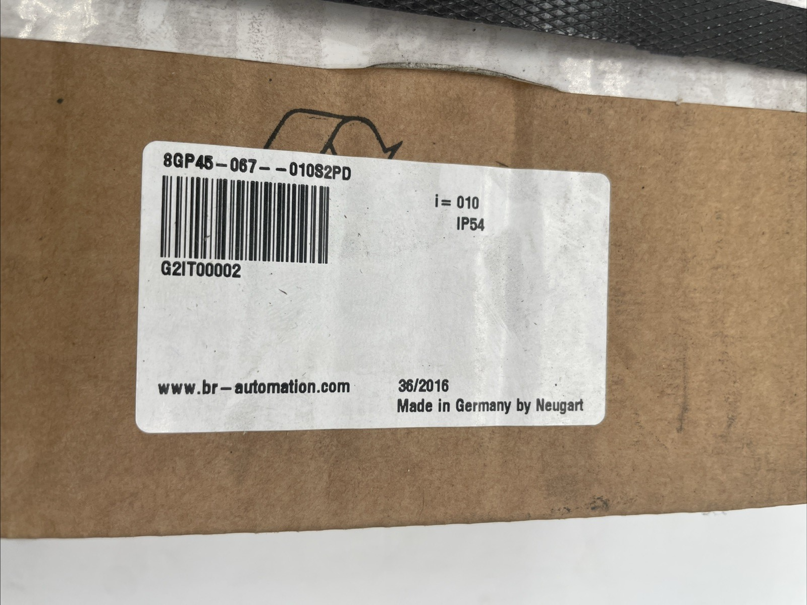 B&R / Neugart 8GP45-067--010SPD Planetengetriebe i=10 - Bild 2