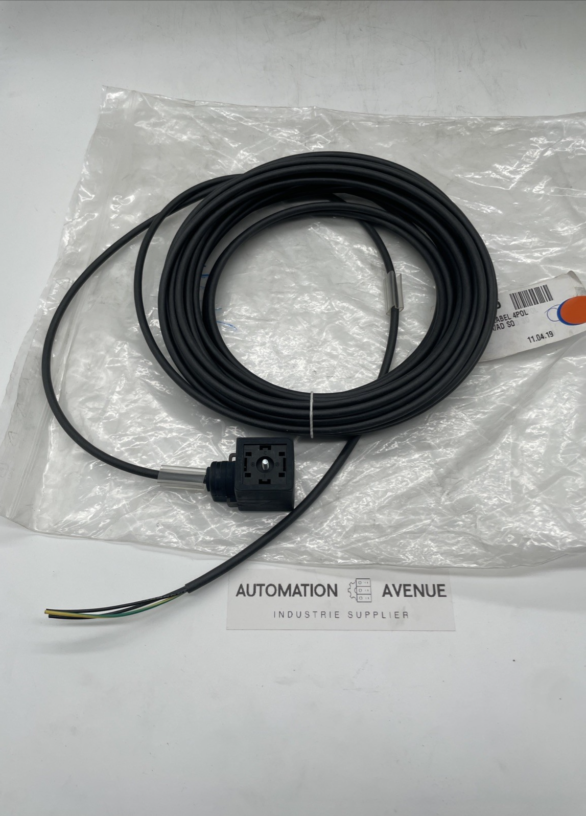 Phoenix Contact SAC-4P-10,0-PUR/AD SO – Sensor-/Aktor-Kabel, 4-polig, 10 m, PUR, Ventilstecker AD