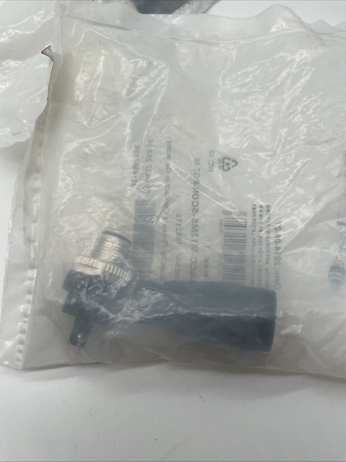5 Stück Phoenix Contact SACC-M12MS-5CON-PG 7-M – M12 Stecker 5-pol., gerade, Pg7 – NEU - Bild 3