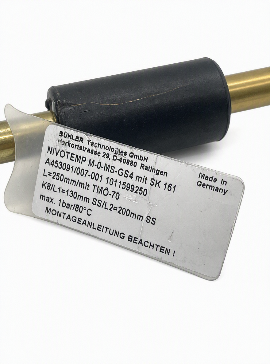 Bühler NIVOTEMP M-0-MS-GS4 mit SK161 – Niveauschalter für Tankeinbau (Neu) - Bild 2
