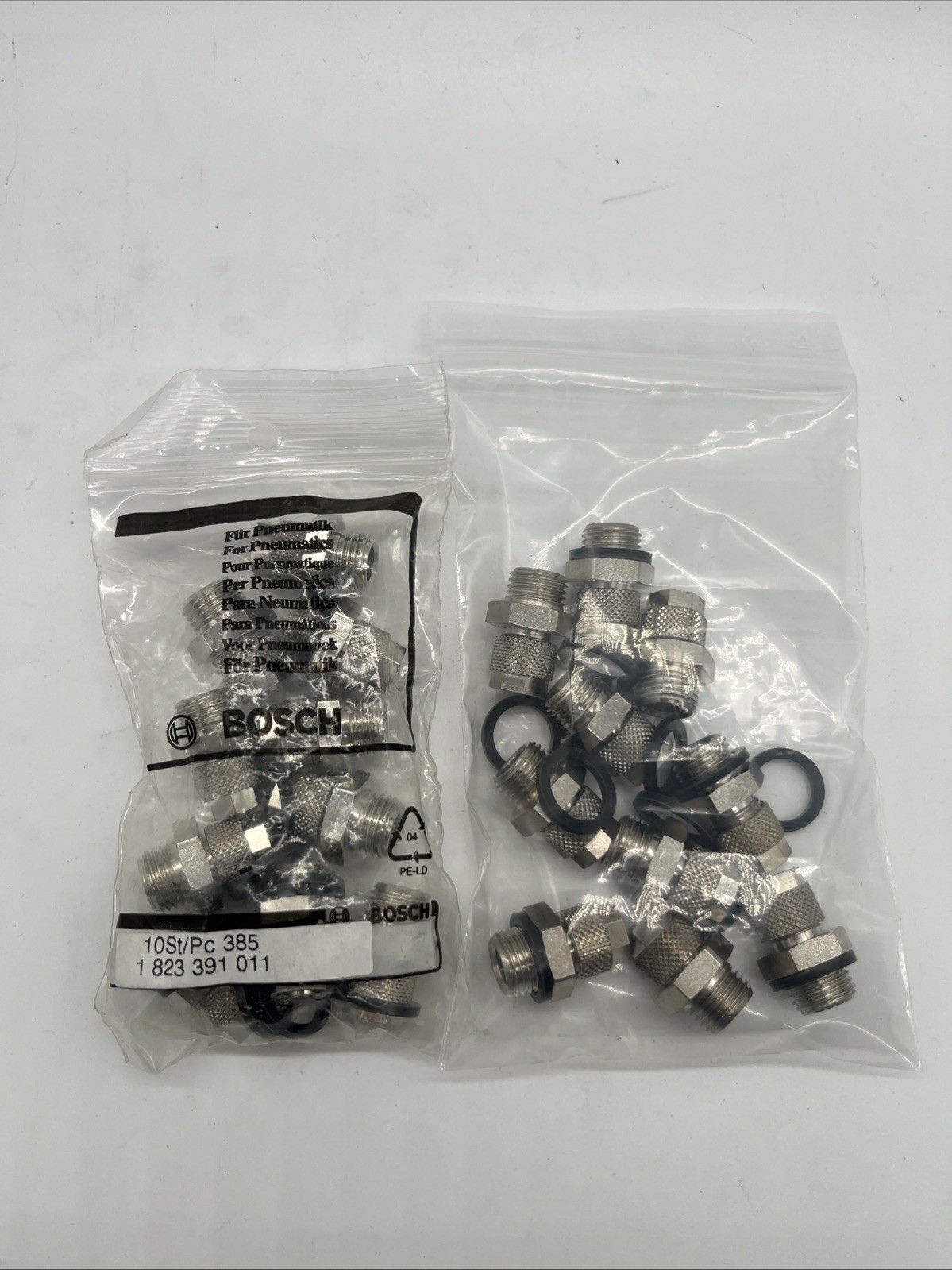 Aventics NU2-S-RPN-G014-DI06 Montageverschraubung G1/4 für Ø6 mm Rohr (20 Stück) – NEU