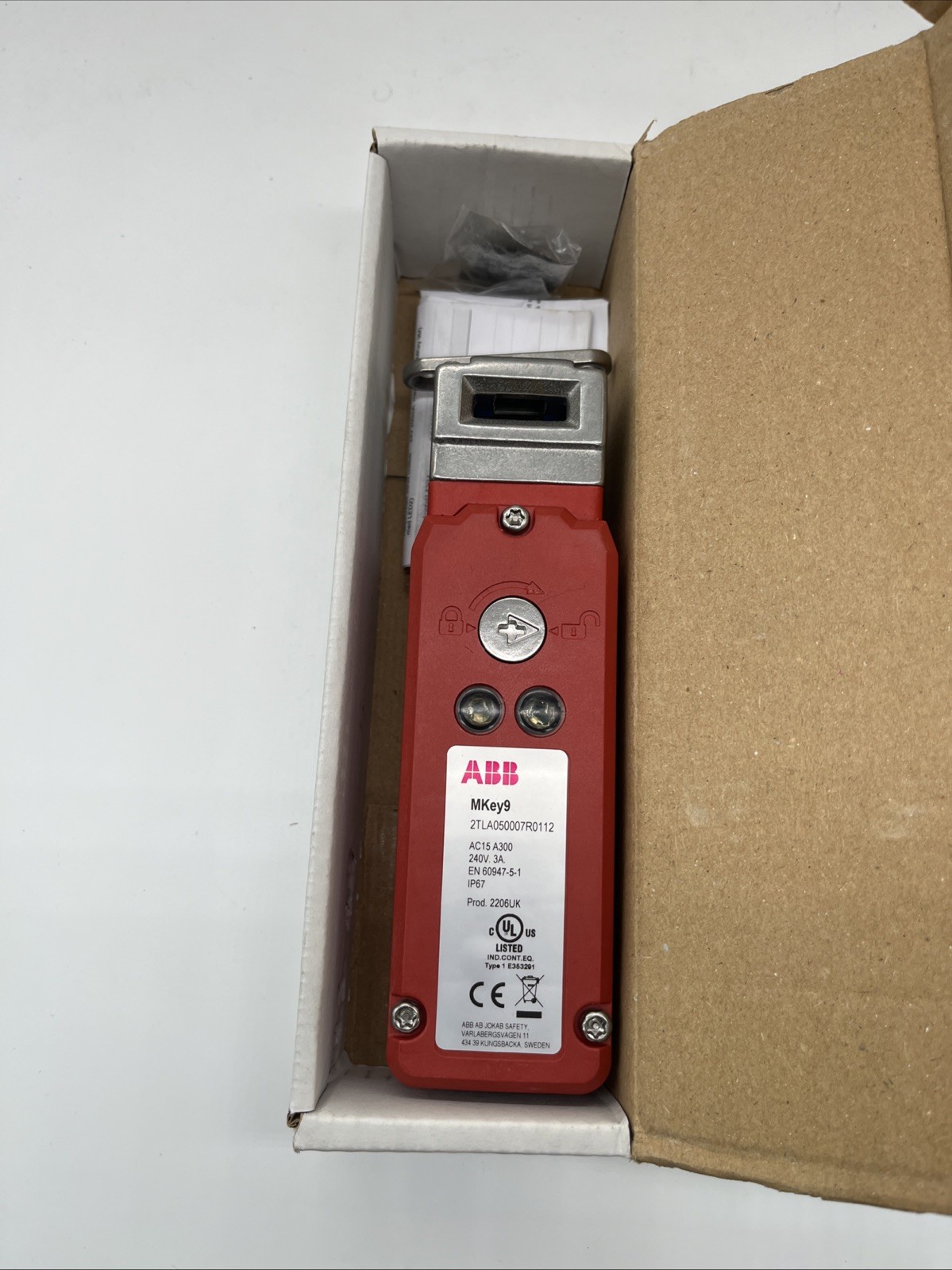ABB MKey9 Sicherheitsschalter mit Zuhaltung 24 V DC – 2TLA050007R0112 - Bild 5