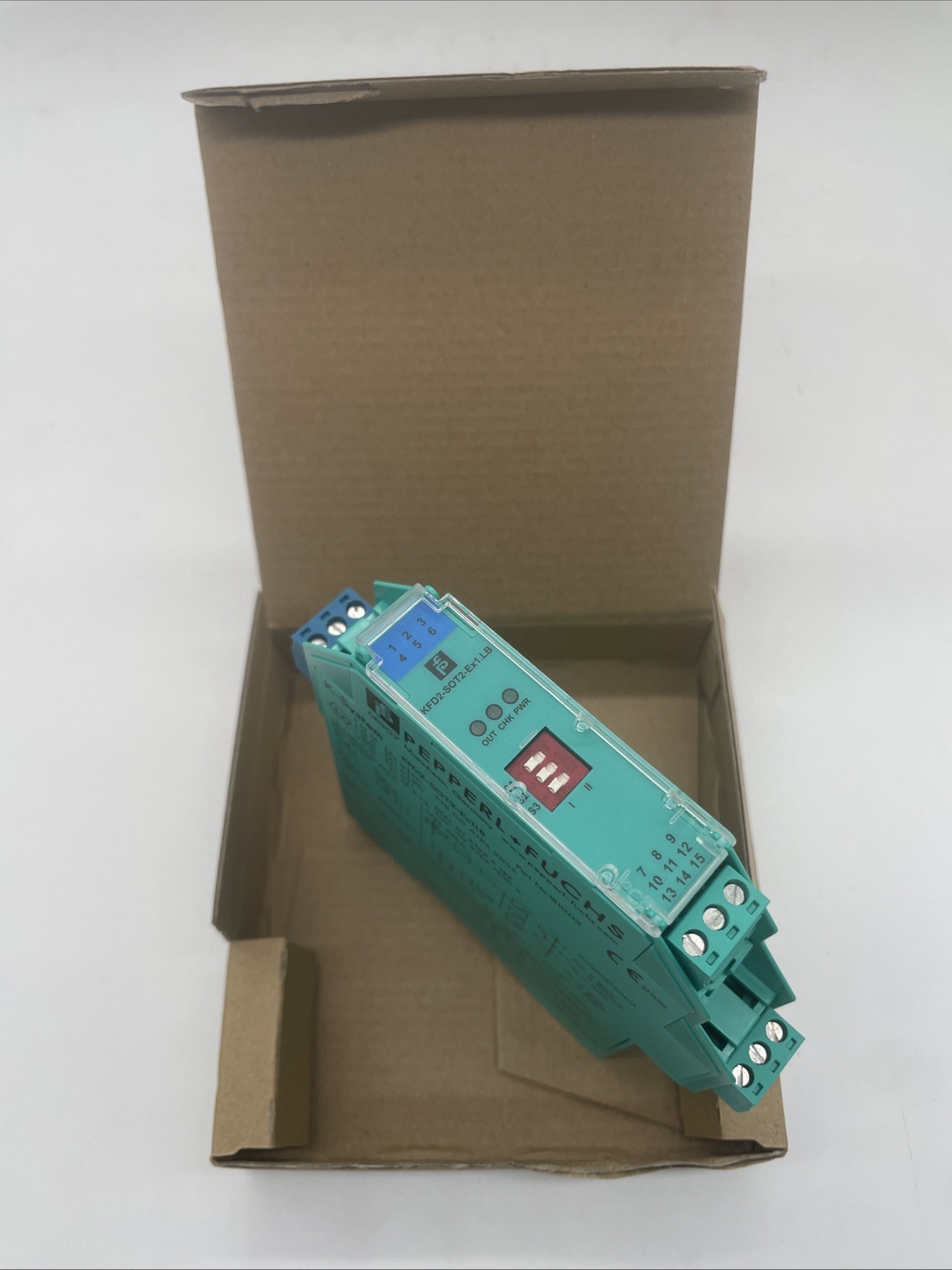 Pepperl+Fuchs KFD2-SOT2-EX1.LB Schaltverstärker 1-kanalig, NAMUR/Dry Contact, 24 V DC