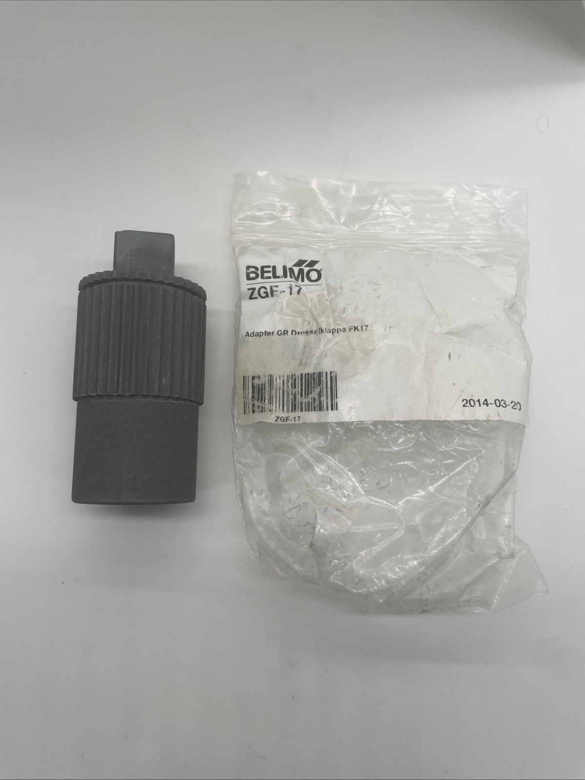 Belimo ZGF-17 Formschlussadapter Zweiflach für GR..-R (17xØ22x33 mm)