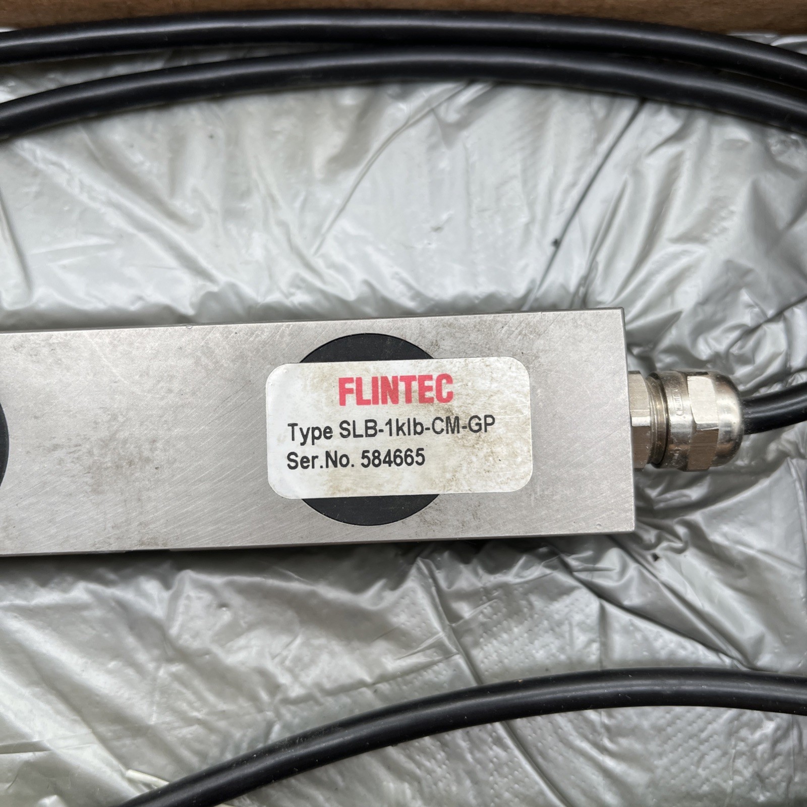 Flintec SLB-1KLB-CM-GP Biegebalken-Wägezelle, 1.000 lb, IP67, Edelstahl - Bild 4