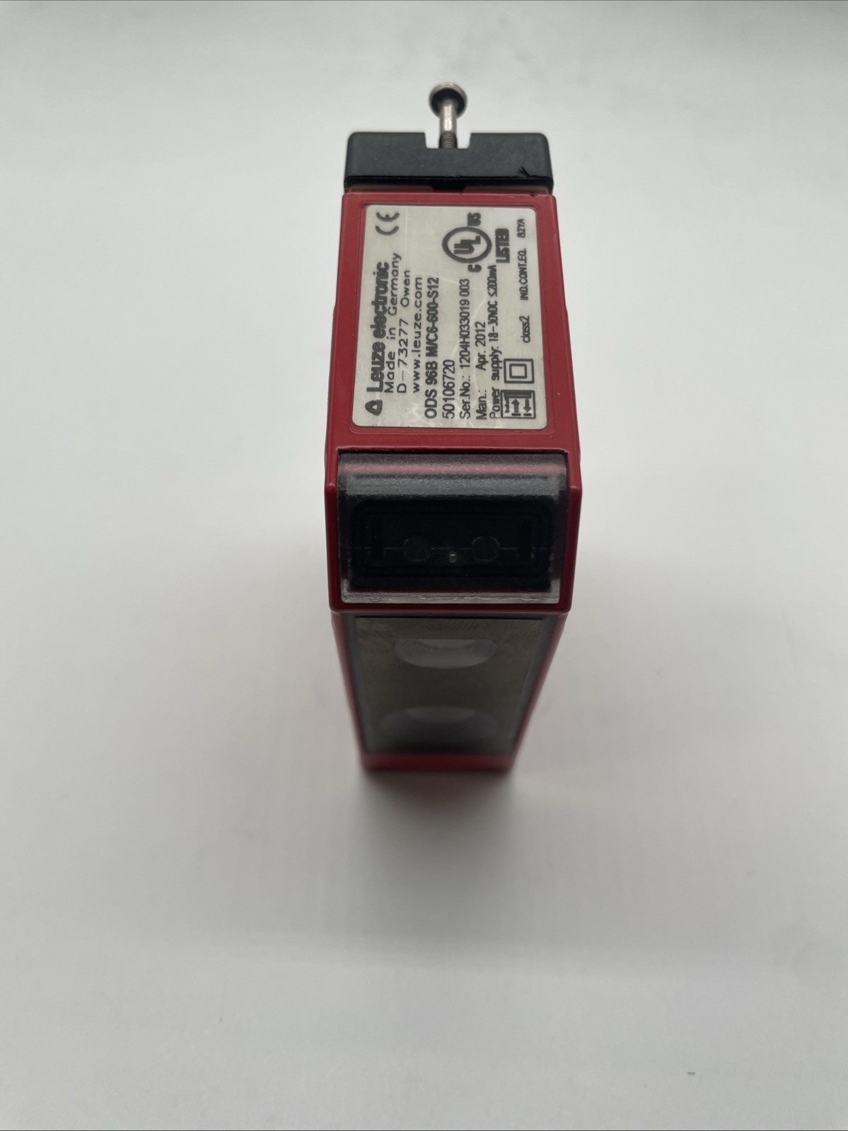 Leuze ODS 96B M/C6-600-S12 Optischer Distanzsensor, 100–600 mm, 4–20 mA, M12 - Bild 6