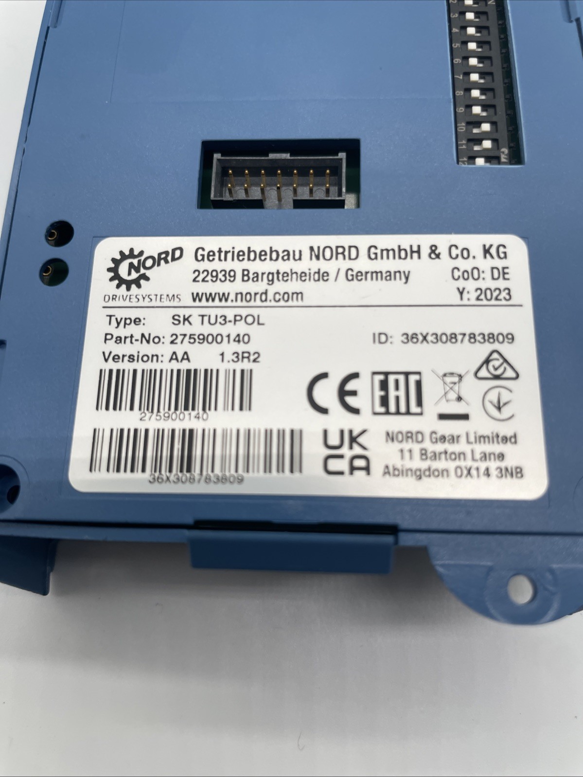 NORD SK TU3-POL POWERLINK Busmodul (Version AA 1.3R2) – Art.-Nr. 275900140 - Bild 3