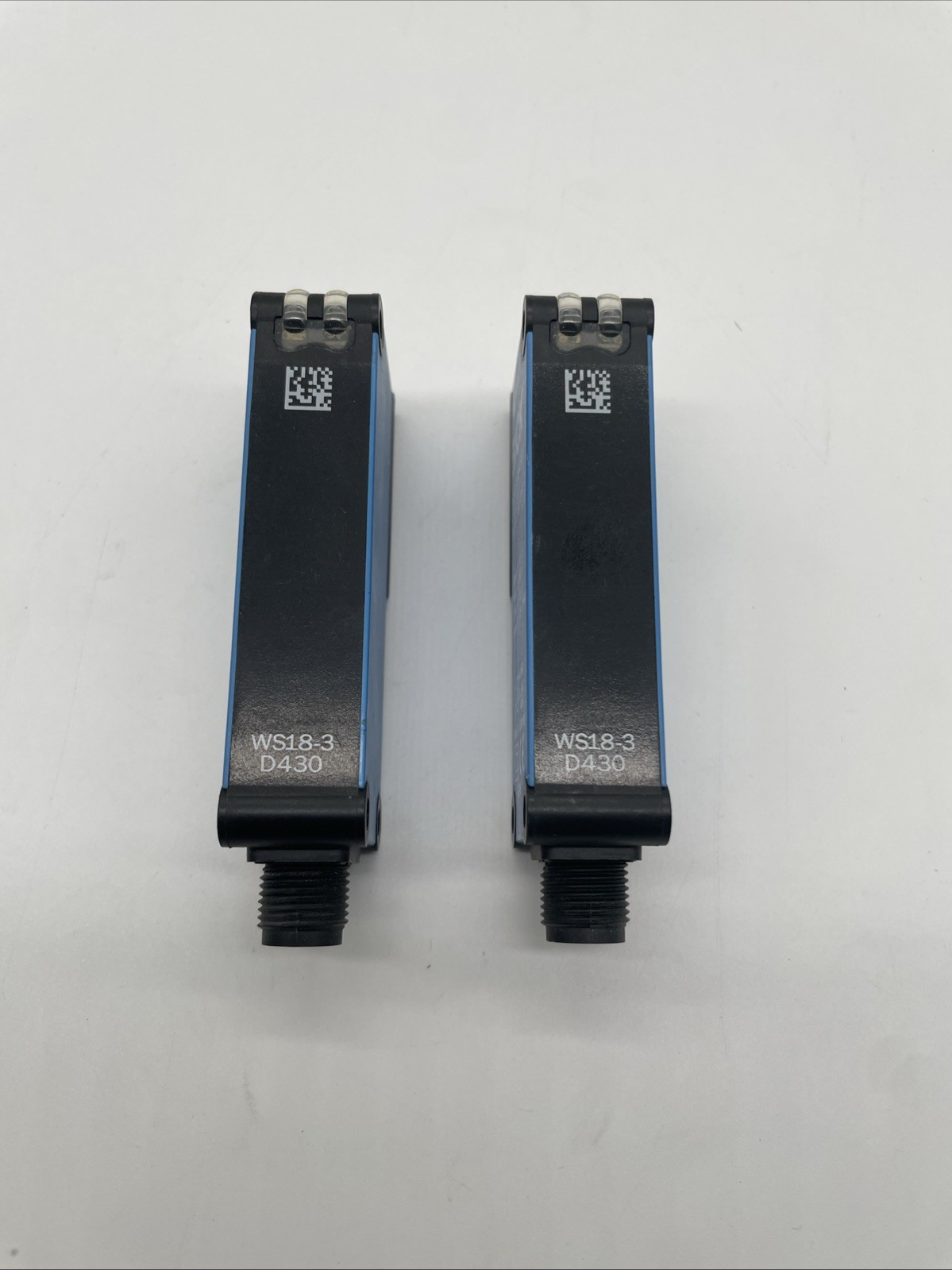 2x SICK WS18-3D430 Einweg-Lichtschranke (Sender) 20 m – W18-3, PNP, M12 - Bild 6