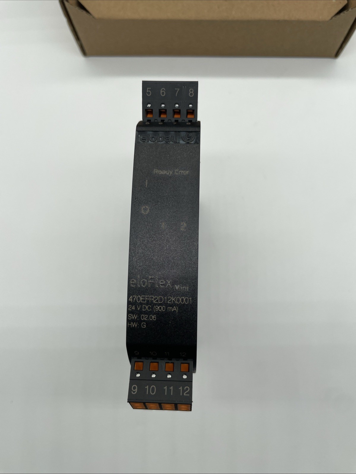 elobau eloFlex Mini 470EFR2D12K0001 Sicherheitsauswerteeinheit, 24 V DC - Bild 4