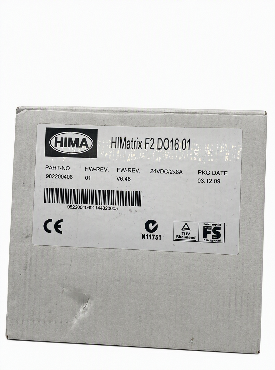 HIMA HIMatrix F2 DO 16 01 Sicherheitsmodul – 16x DO, 2x Ethernet (982200406) - Bild 2