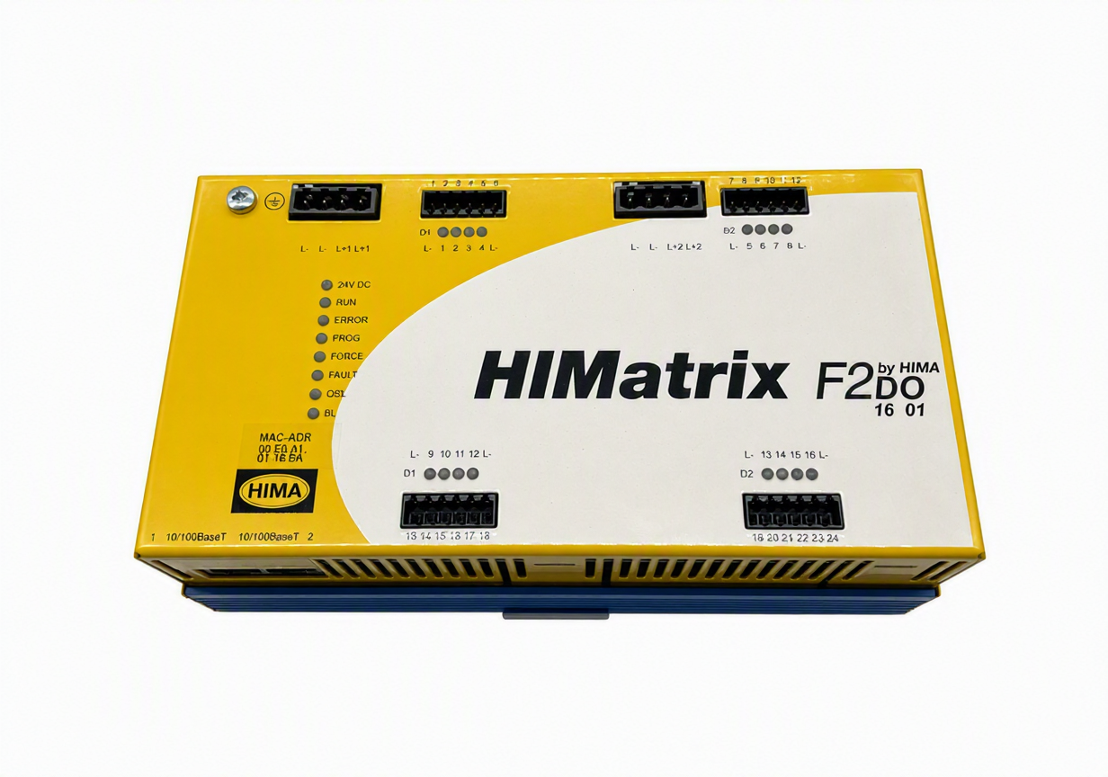 HIMA HIMatrix F2 DO 16 01 Sicherheitsmodul – 16x DO, 2x Ethernet (982200406) - Bild 3