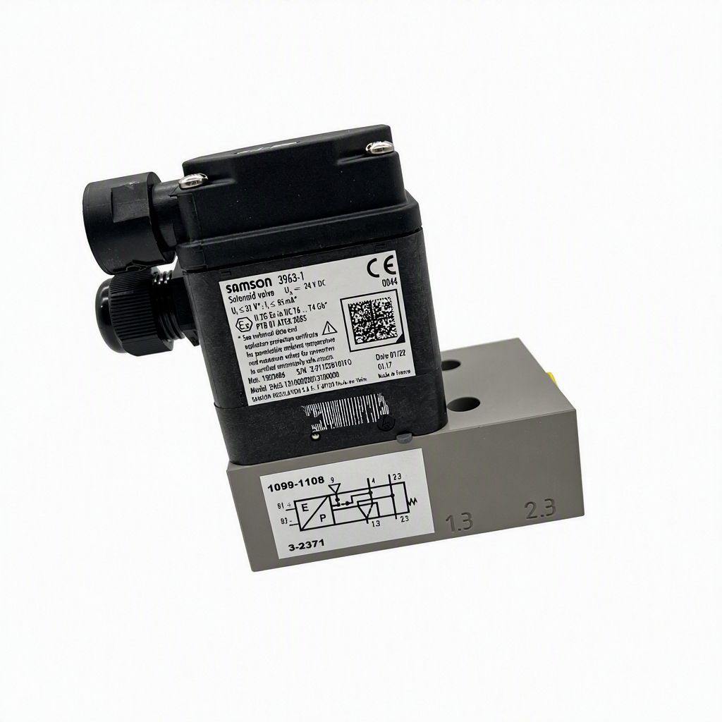 SAMSON Magnetventil Typ 3963-1 (Solenoid Valve) - Bild 2