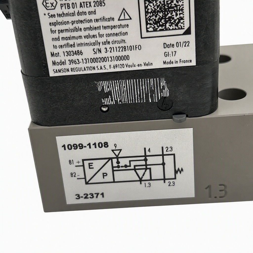SAMSON Magnetventil Typ 3963-1 (Solenoid Valve) - Bild 4