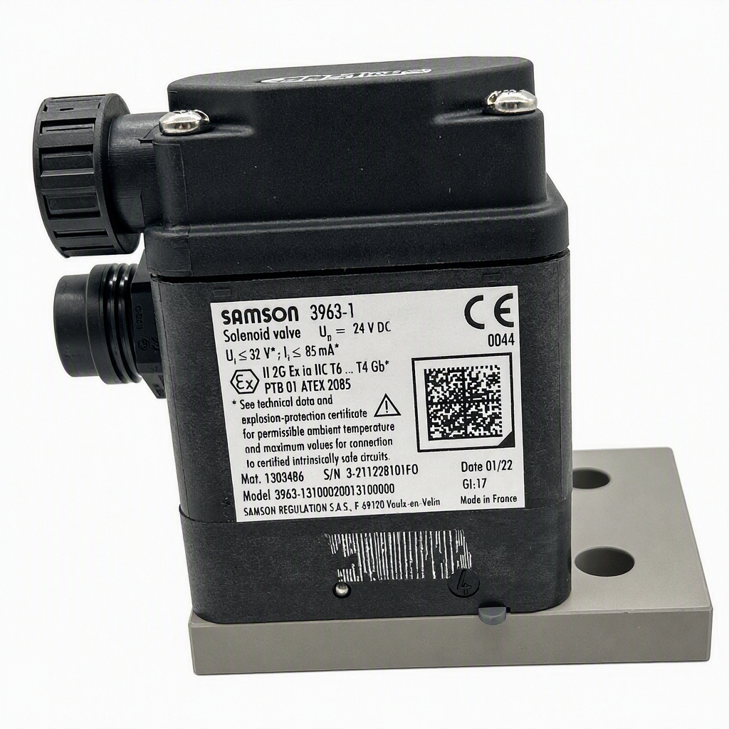 SAMSON Magnetventil Typ 3963-1 (Solenoid Valve) - Bild 3