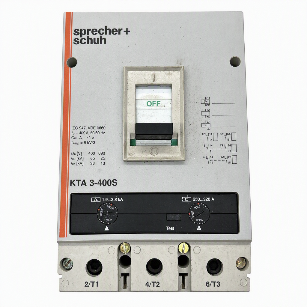 Sprecher+Schuh KTA3-400S-320A Leistungsschalter 3-polig, 320 A (Rahmen 400S) - Bild 5