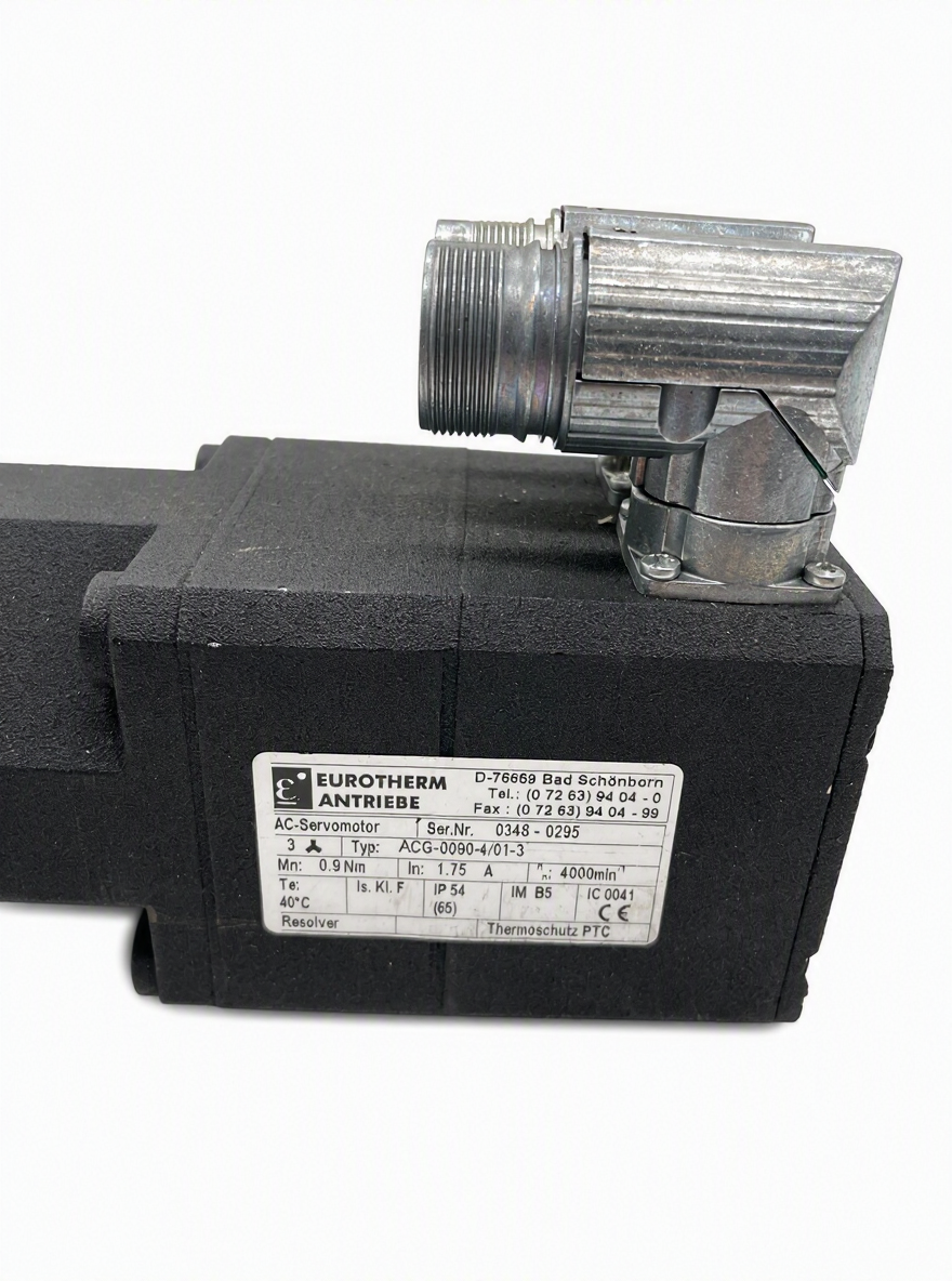 Eurotherm AC-Servomotor AC G 0090-4/01-3 mit Planetengetriebe (gebraucht) - Bild 3