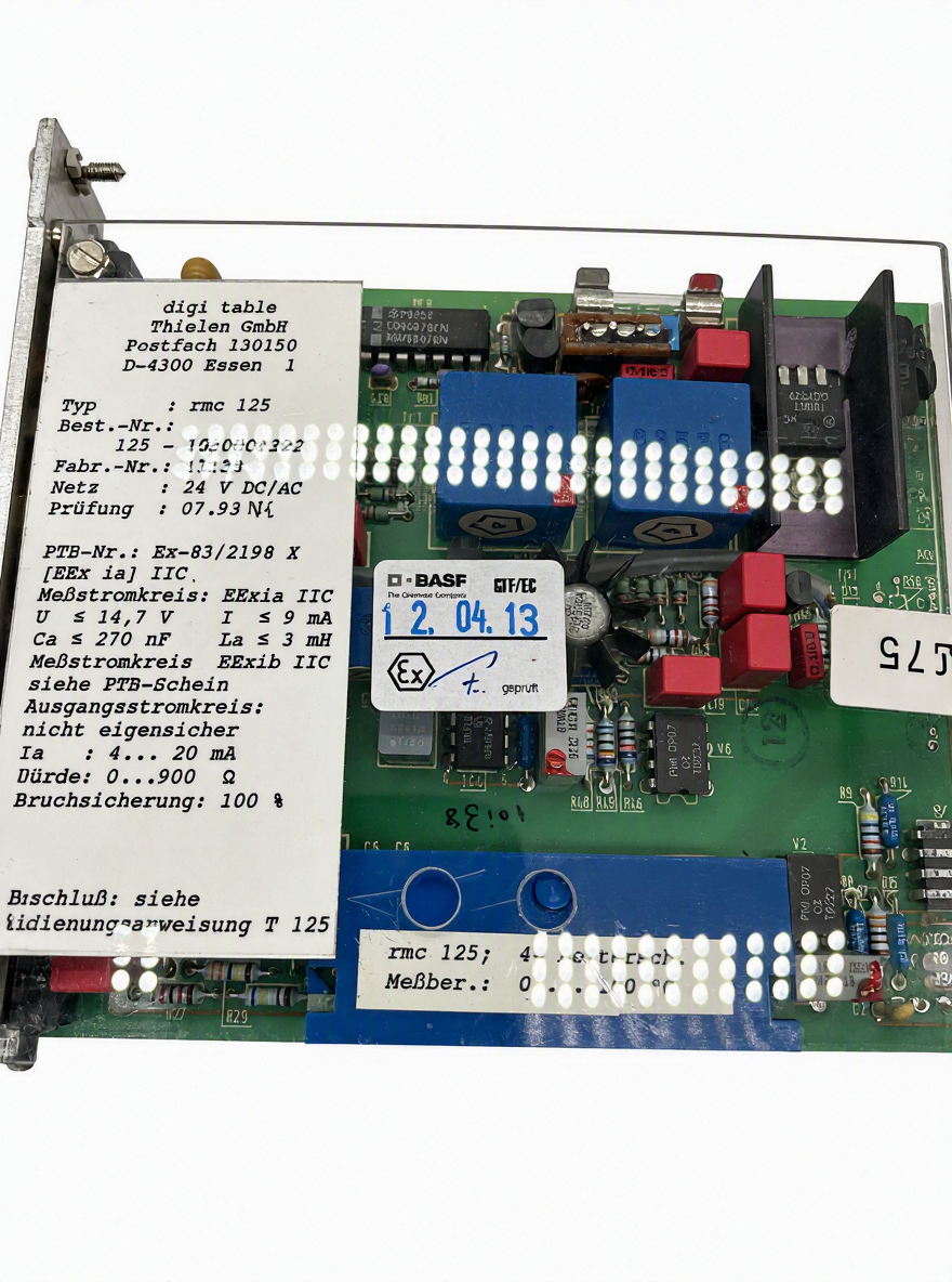 digi table RMC 125 Steuerkarte – Pt100, 24V - Bild 4