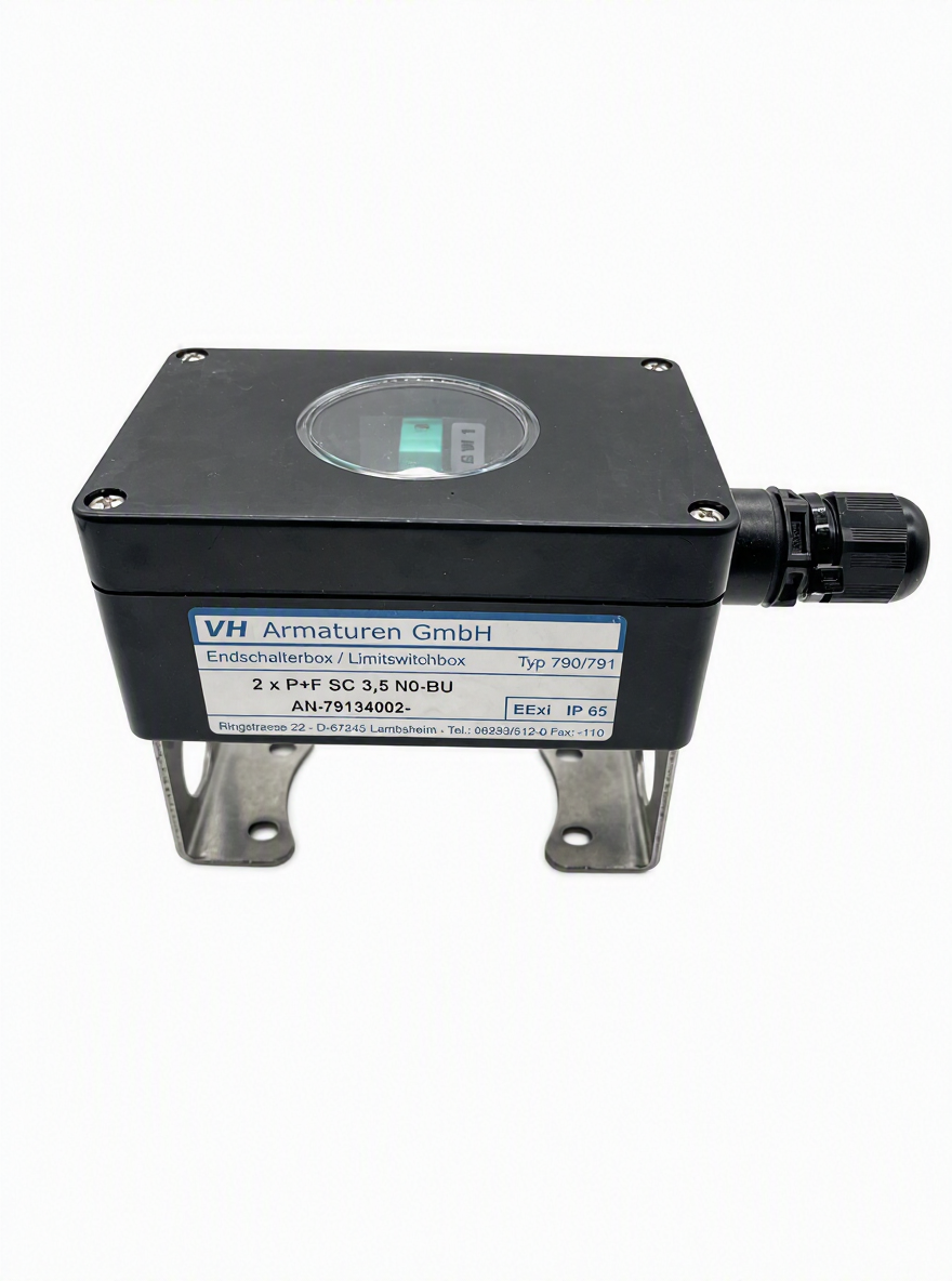 VH Armaturen Endschalterbox 2x P+F SC 3,5 NO-BU AN-79134002 Typ 790/791 - Bild 2