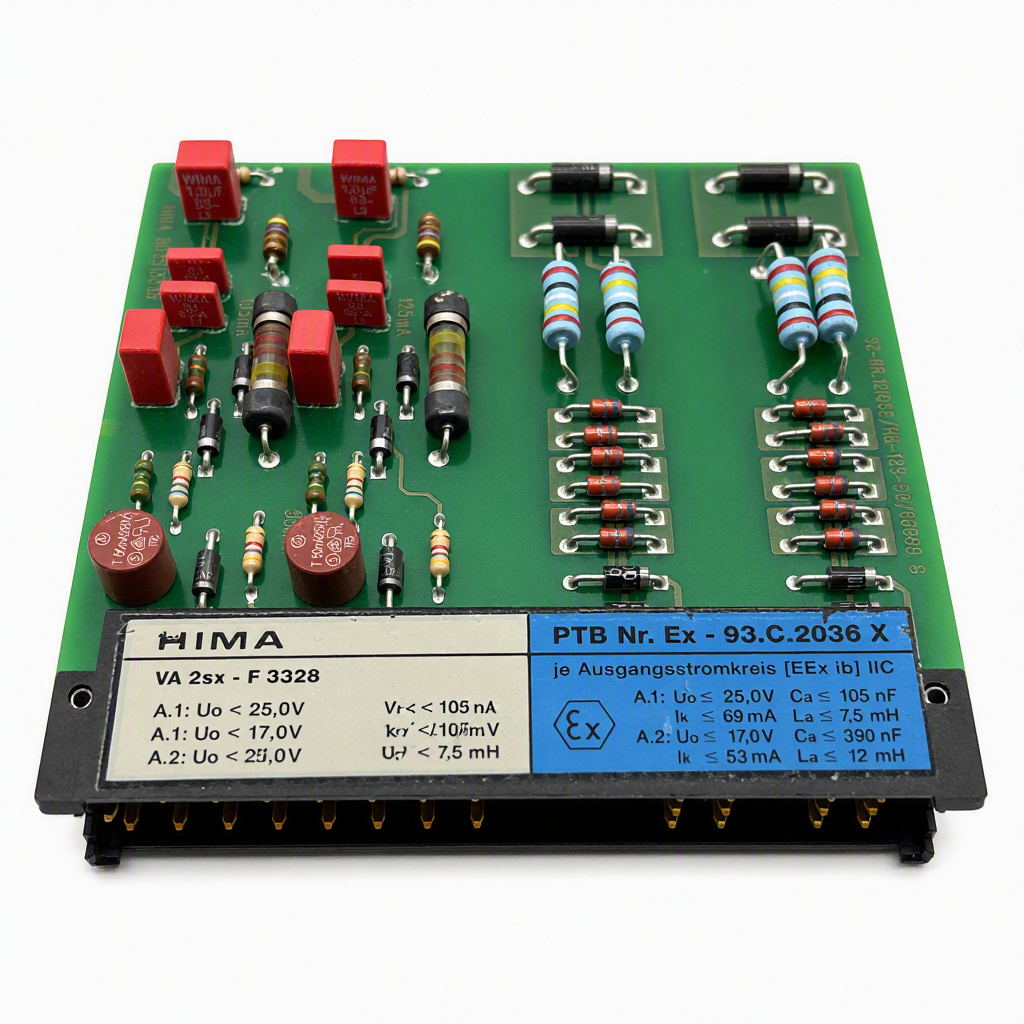 HIMA F 3328 Ex-Ausgangsmodul (Planar F) – PTB Ex-93.C.2036 X – gebraucht - Bild 4