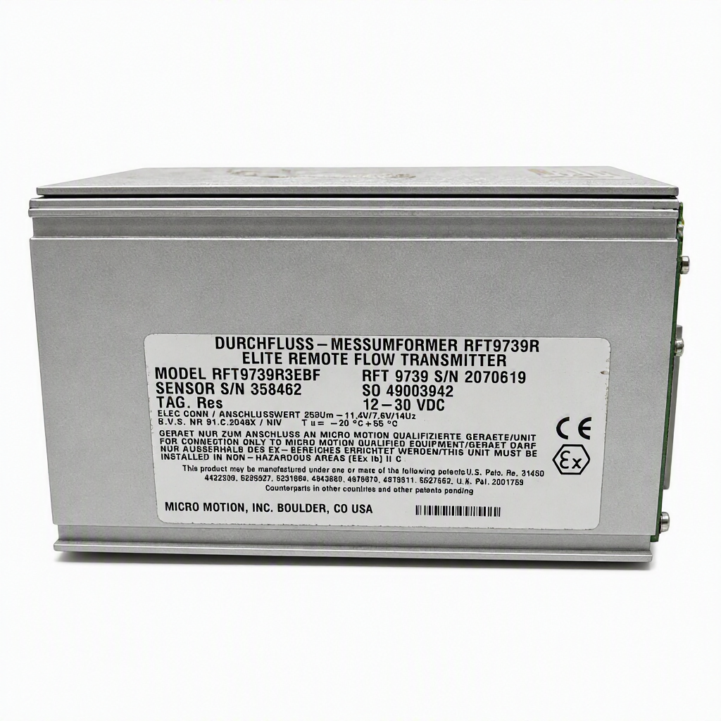 Micro Motion RFT9739 Durchfluss-Messumformer (Coriolis-Transmitter) – Gebraucht - Bild 3
