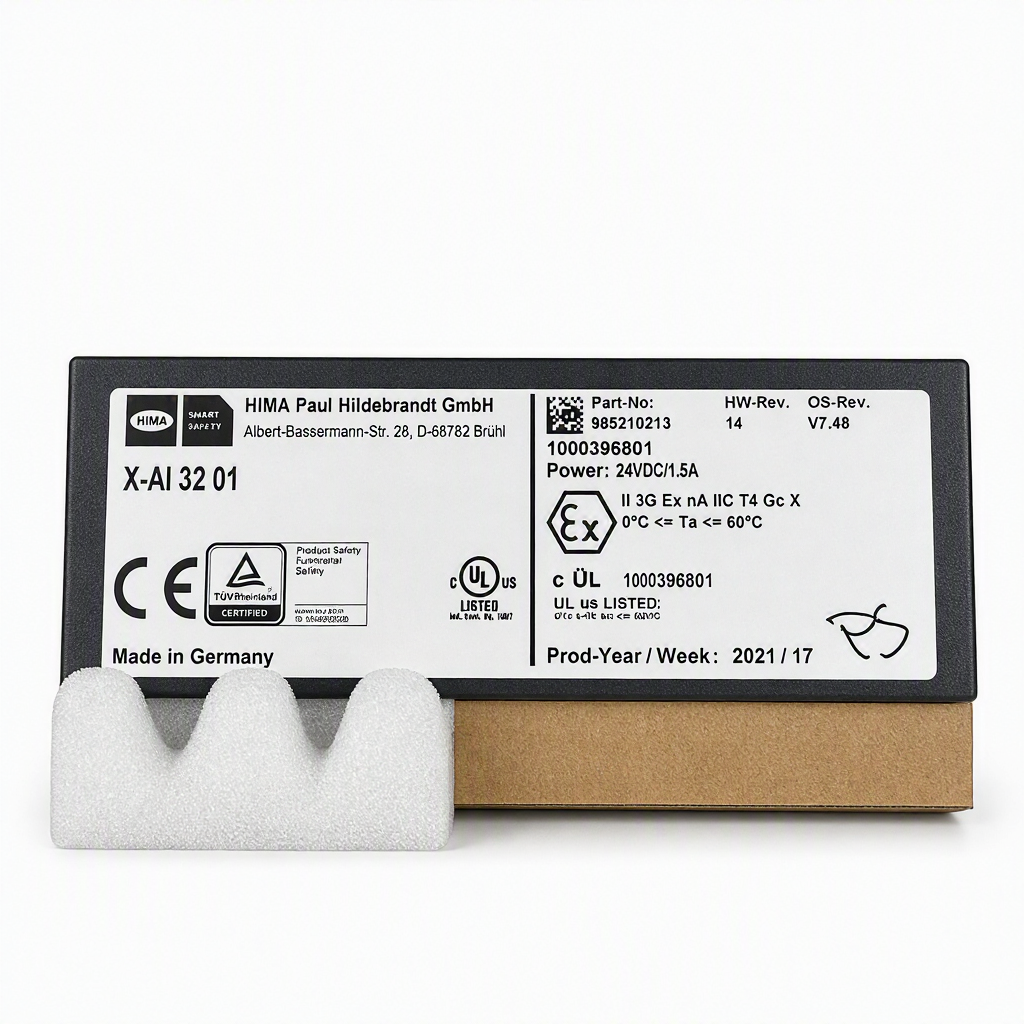 HIMA X-AI 32 01 Analog-Eingangsmodul (985210213) – 32 Kanäle, 4–20 mA, SIL 3 - Bild 4