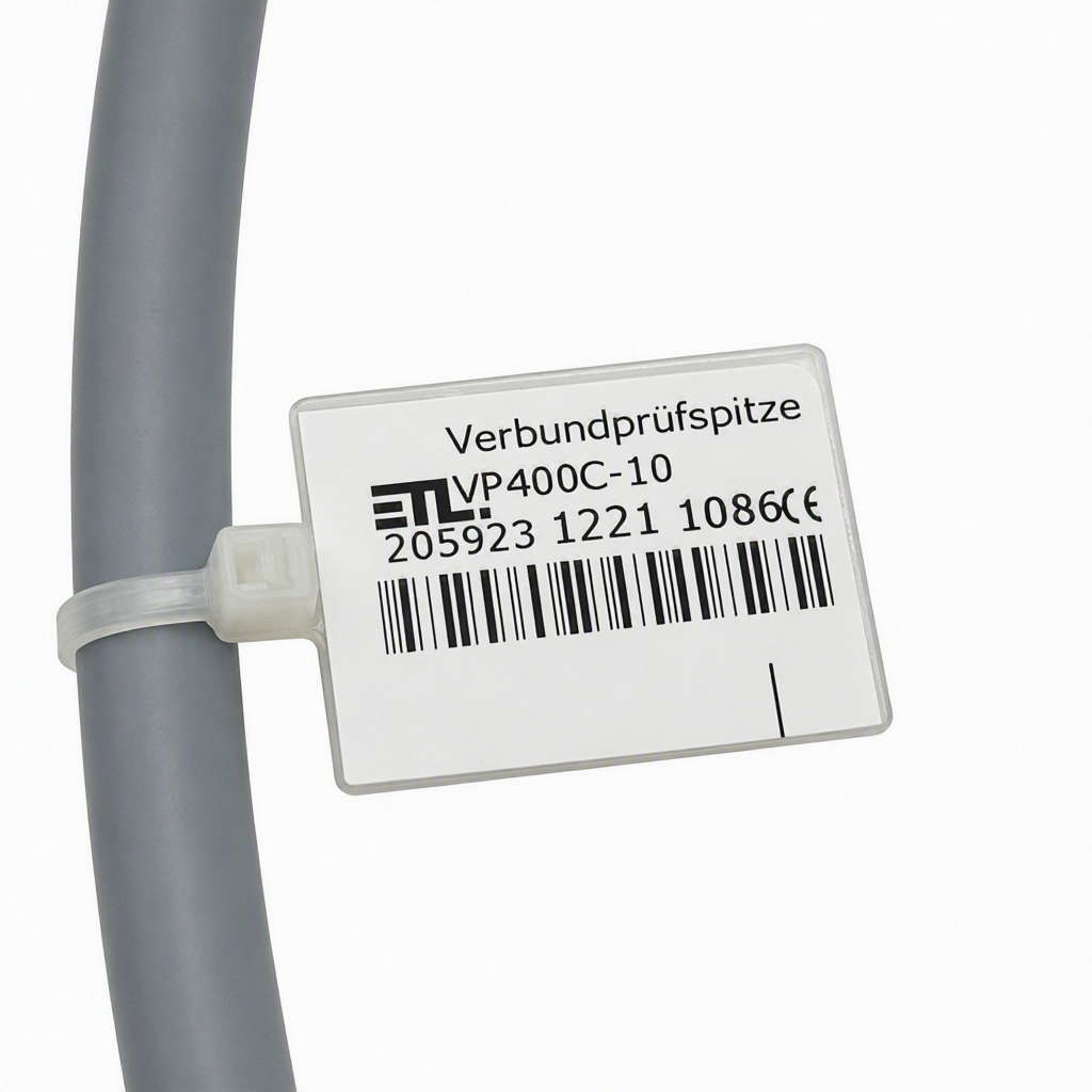 ETL Verbundprüfspitze VP400C-10 – 10 m, Starttaste & LED-Anzeige - Bild 3
