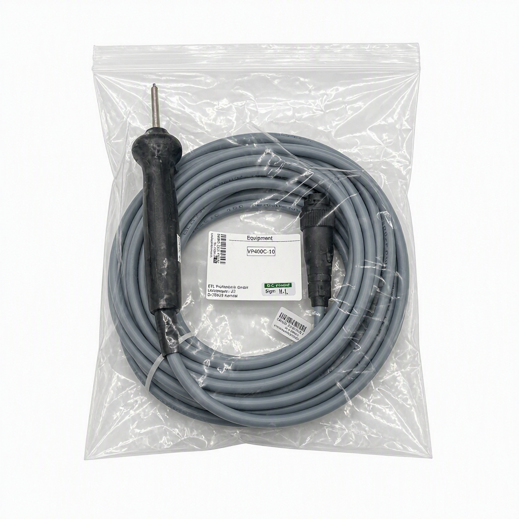 ETL Verbundprüfspitze VP400C-10 – 10 m, Starttaste & LED-Anzeige