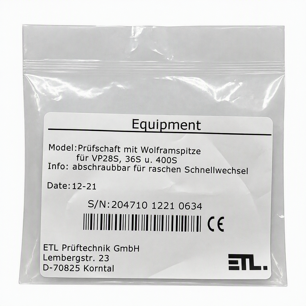 ETL Wolframspitzen für Verbundprüfspitzen VP28S, VP36S, VP400S – 10 Stück - Bild 2