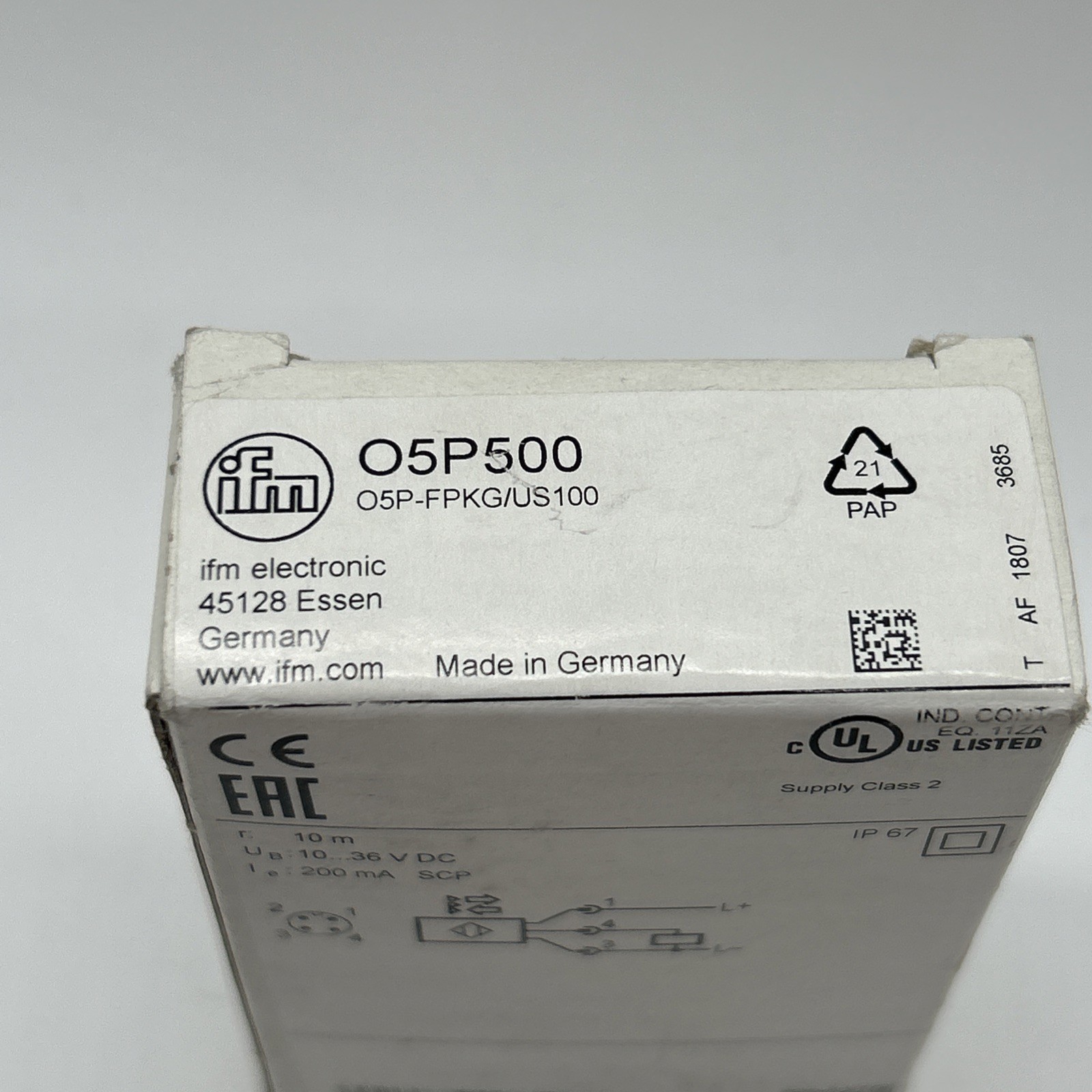 ifm O5P500 Reflexlichtschranke O5P-FPKG/US500 - Bild 3