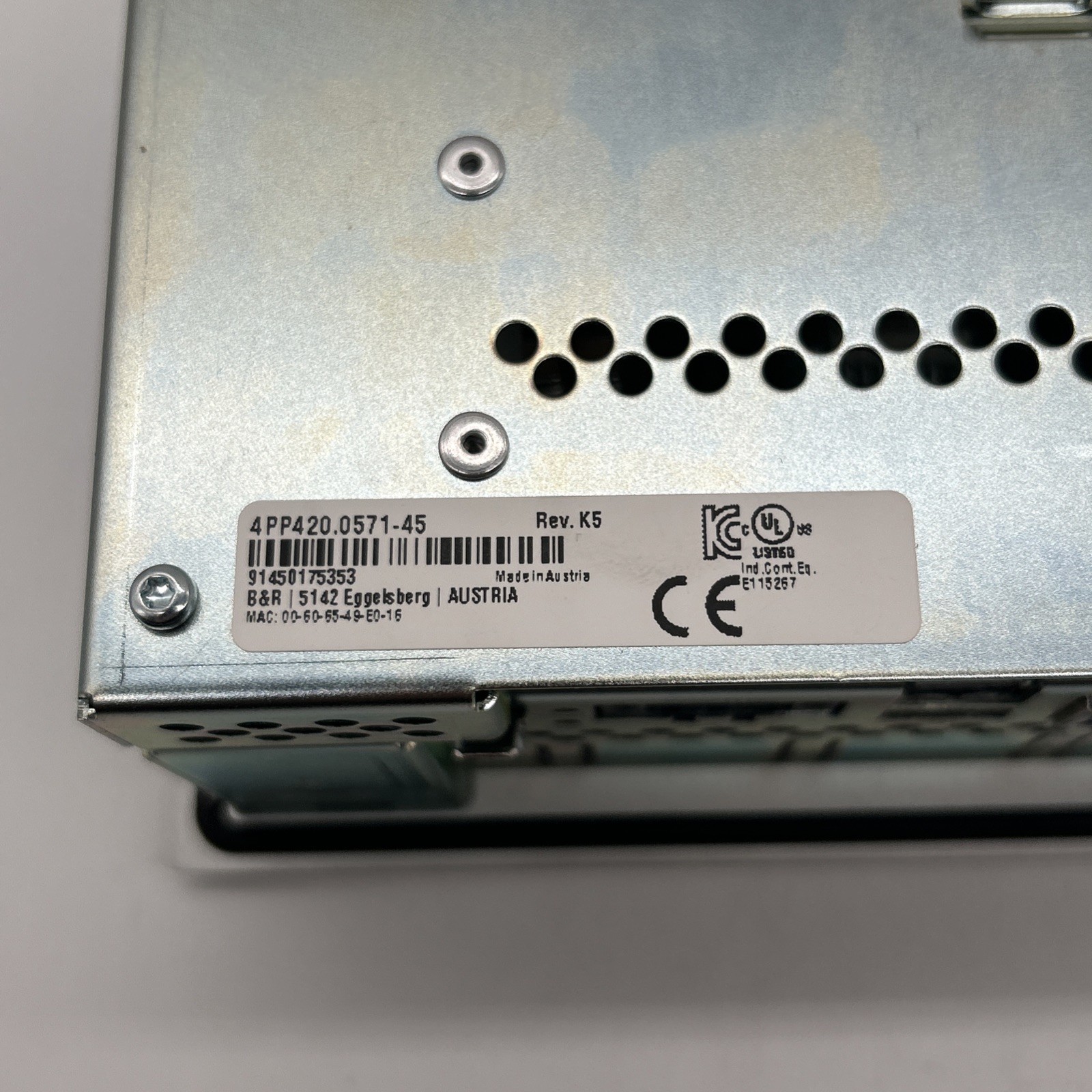 B&R Automation Power Panel PP420 4PP420.0571-45 Touch Display - Bild 5