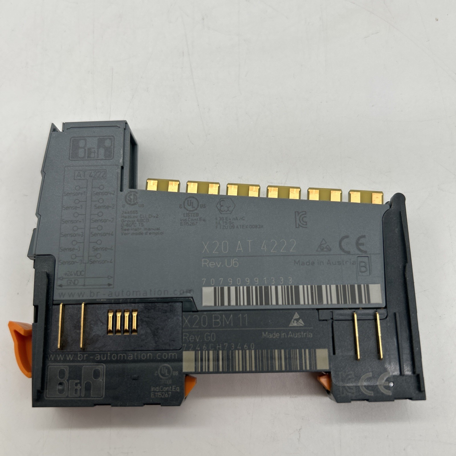 B&R Automation X20AT4222 Temperatur-Eingangsmodul mit 4 PT100/PT1000 Eingängen - Bild 2