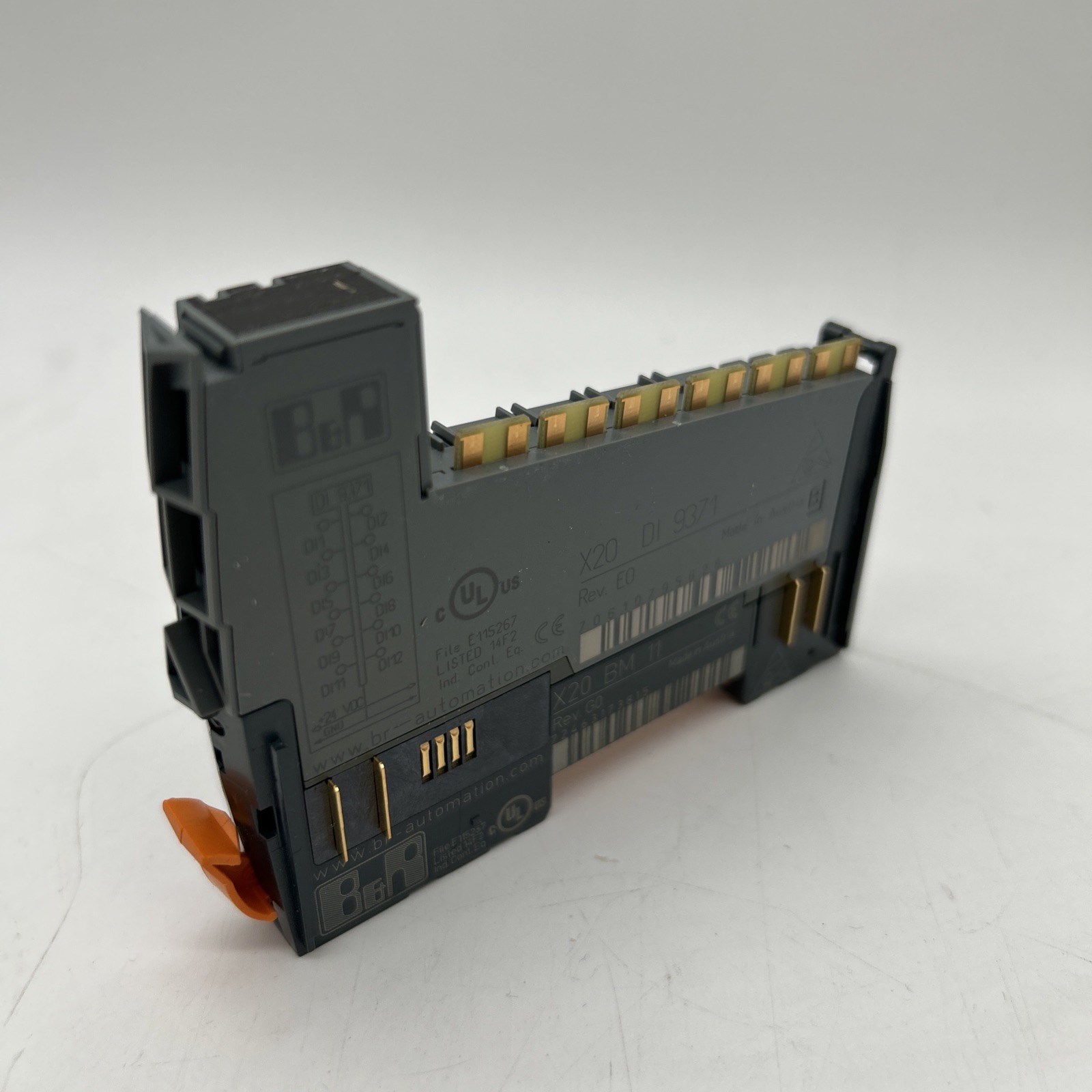 B&R X20DI9371 Digitales Eingangsmodul 12DI 24 VDC