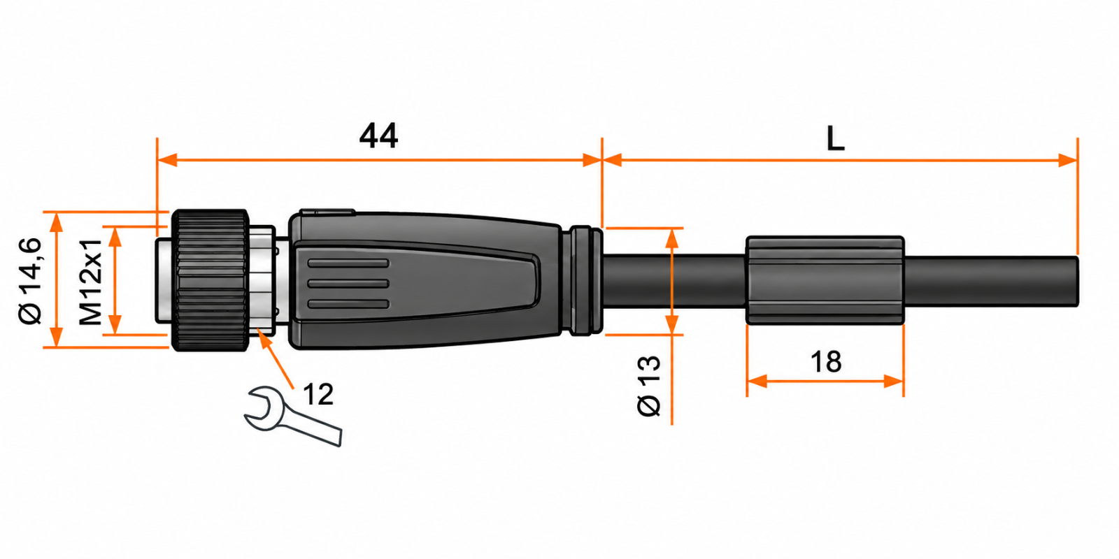 Weidmüller SAIL-M12BG-4-1.2U Sensor-Aktor-Leitung 9457730120 - Bild 2