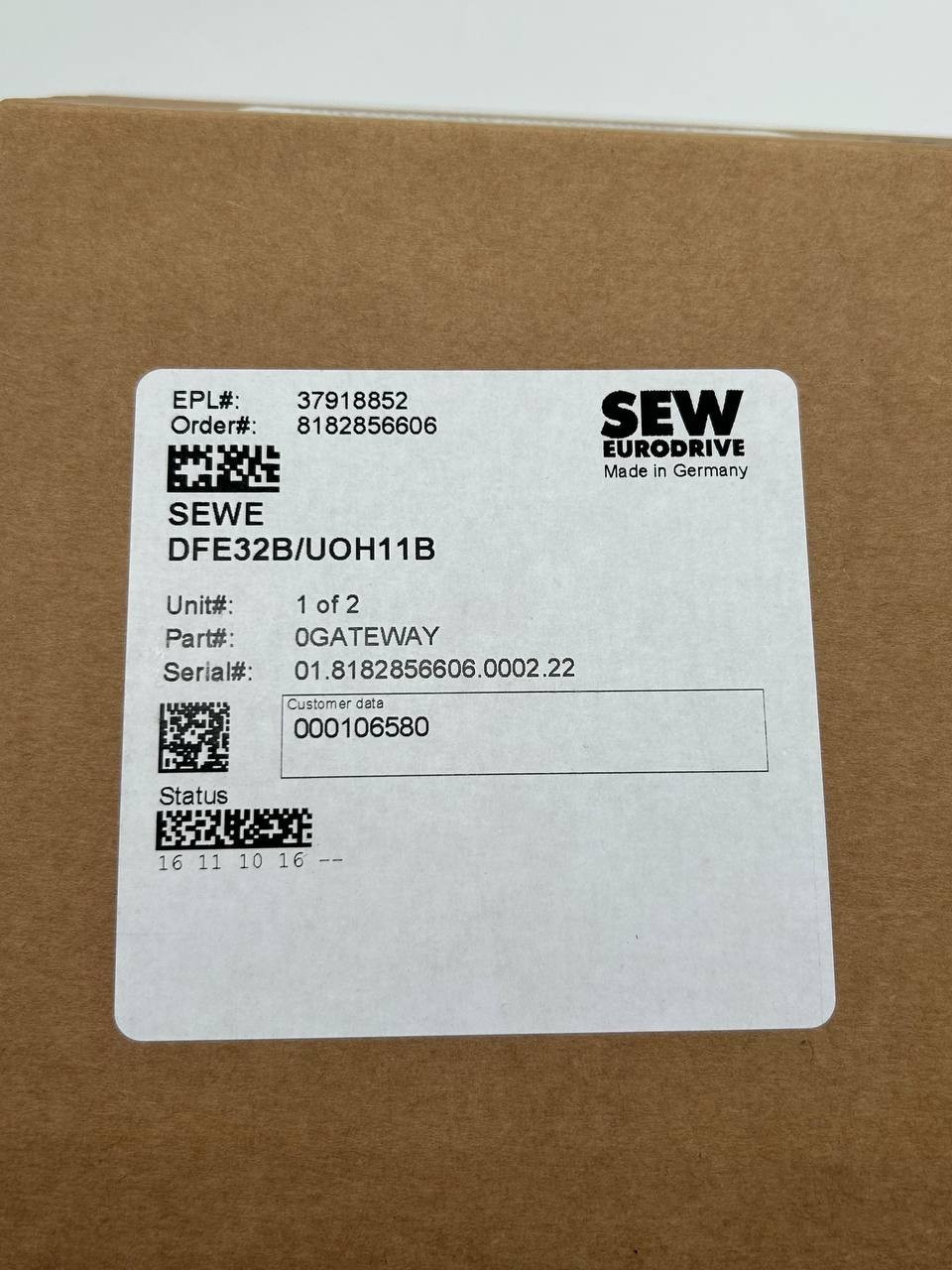 SEW-EURODRIVE DFE32B/UOH11B PROFINET-Gateway - Bild 4