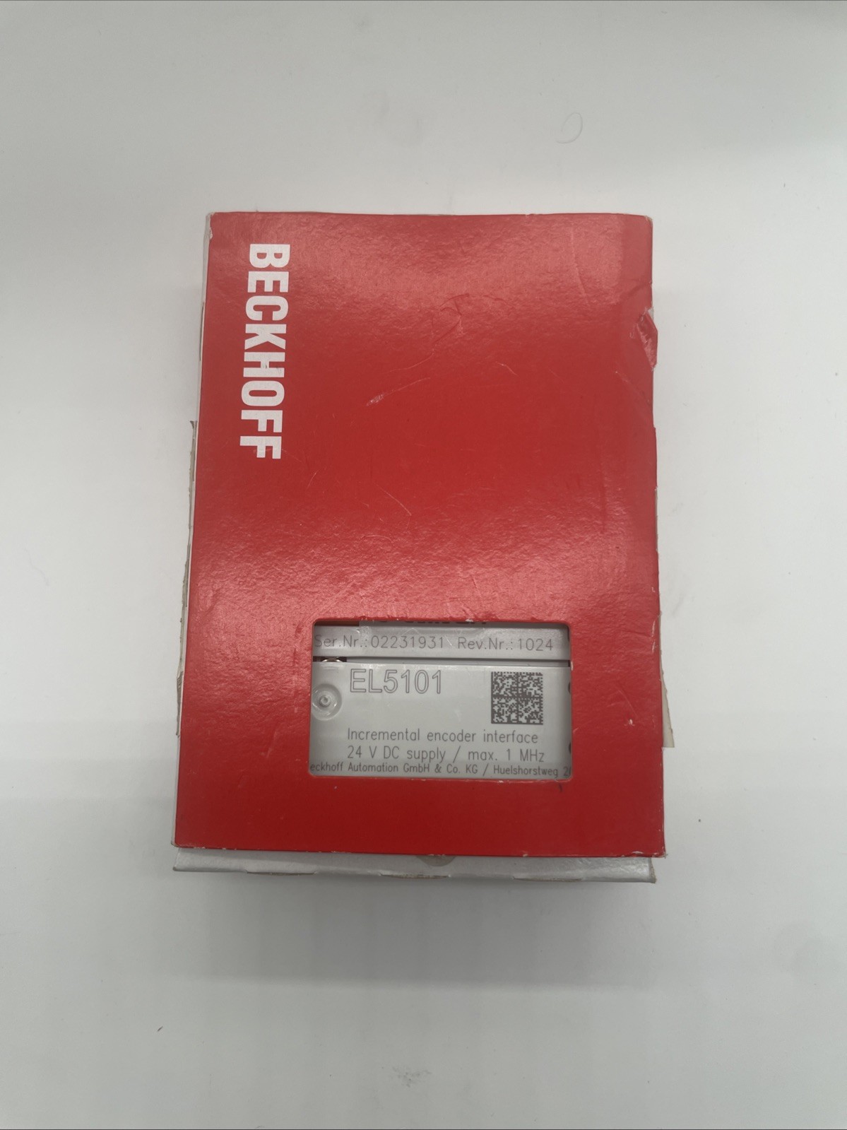 Beckhoff EL5101 Inkremental-Encoder-Interface, 1-Kanal, 5 V DC, RS422/TTL, 1 MHz - Bild 5