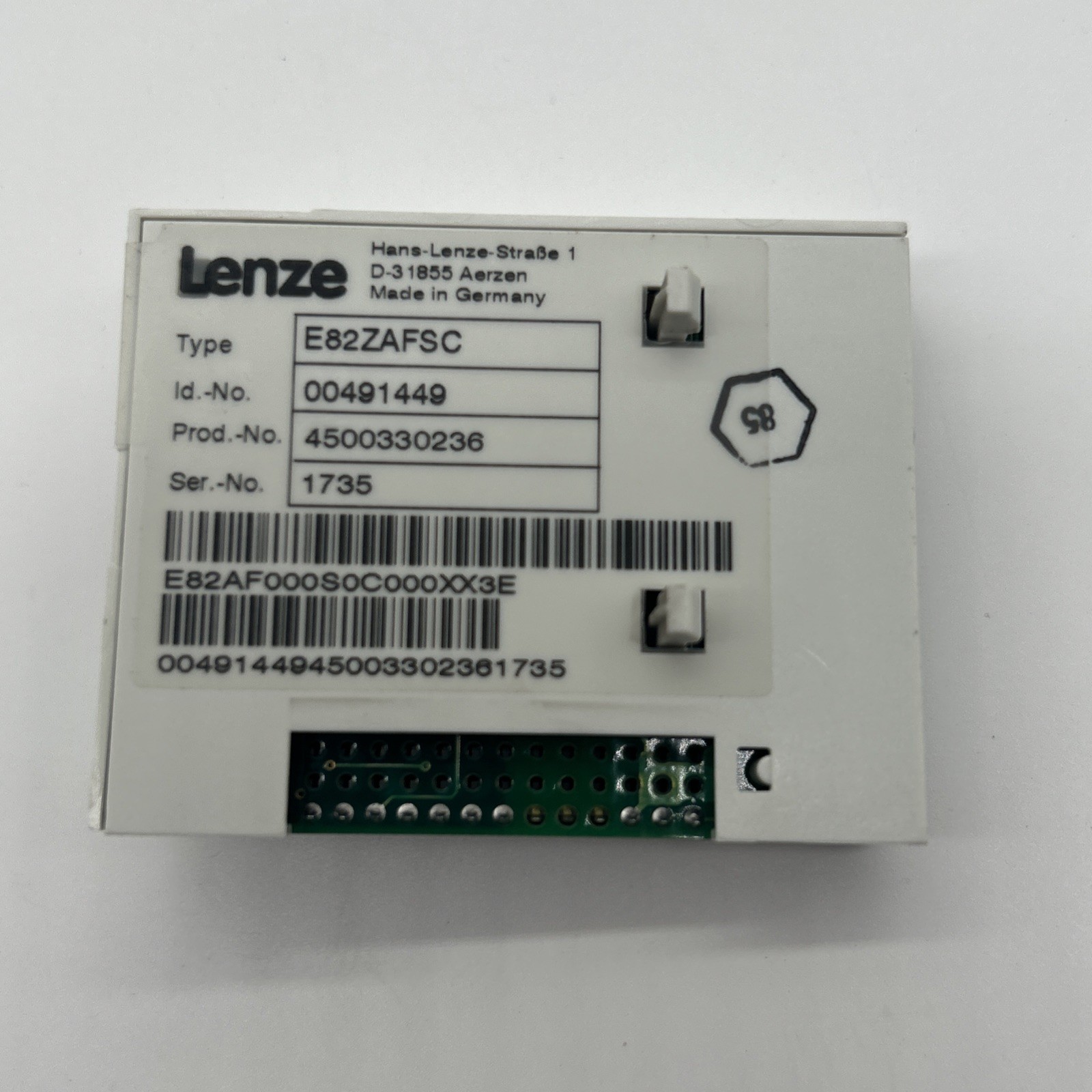 Lenze Standard-I/O Funktionsmodul E82ZAFSC für 8200 vector - Bild 2