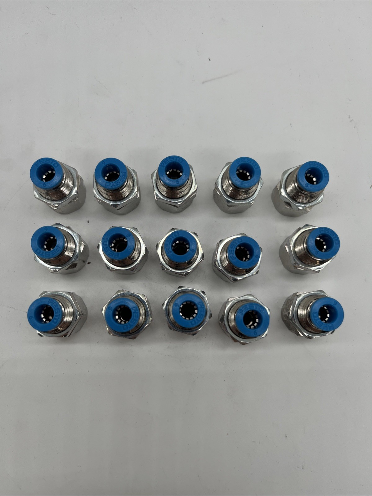 Festo QSSF-1/4-6-B Schott-Steckverschraubung Push-in fitting (15 Stück) – NEU - Bild 2